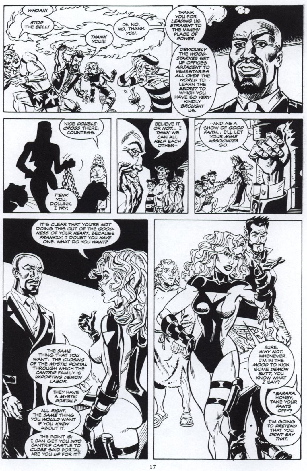 Read online Soulsearchers and Company comic -  Issue #72 - 18