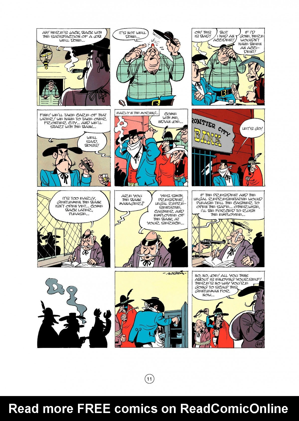 Read online A Lucky Luke Adventure comic -  Issue #27 - 12
