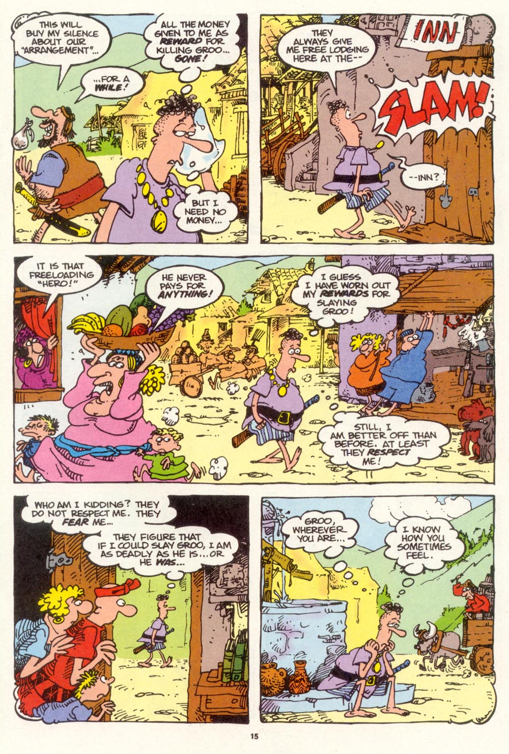Read online Sergio Aragonés Groo the Wanderer comic -  Issue #111 - 17