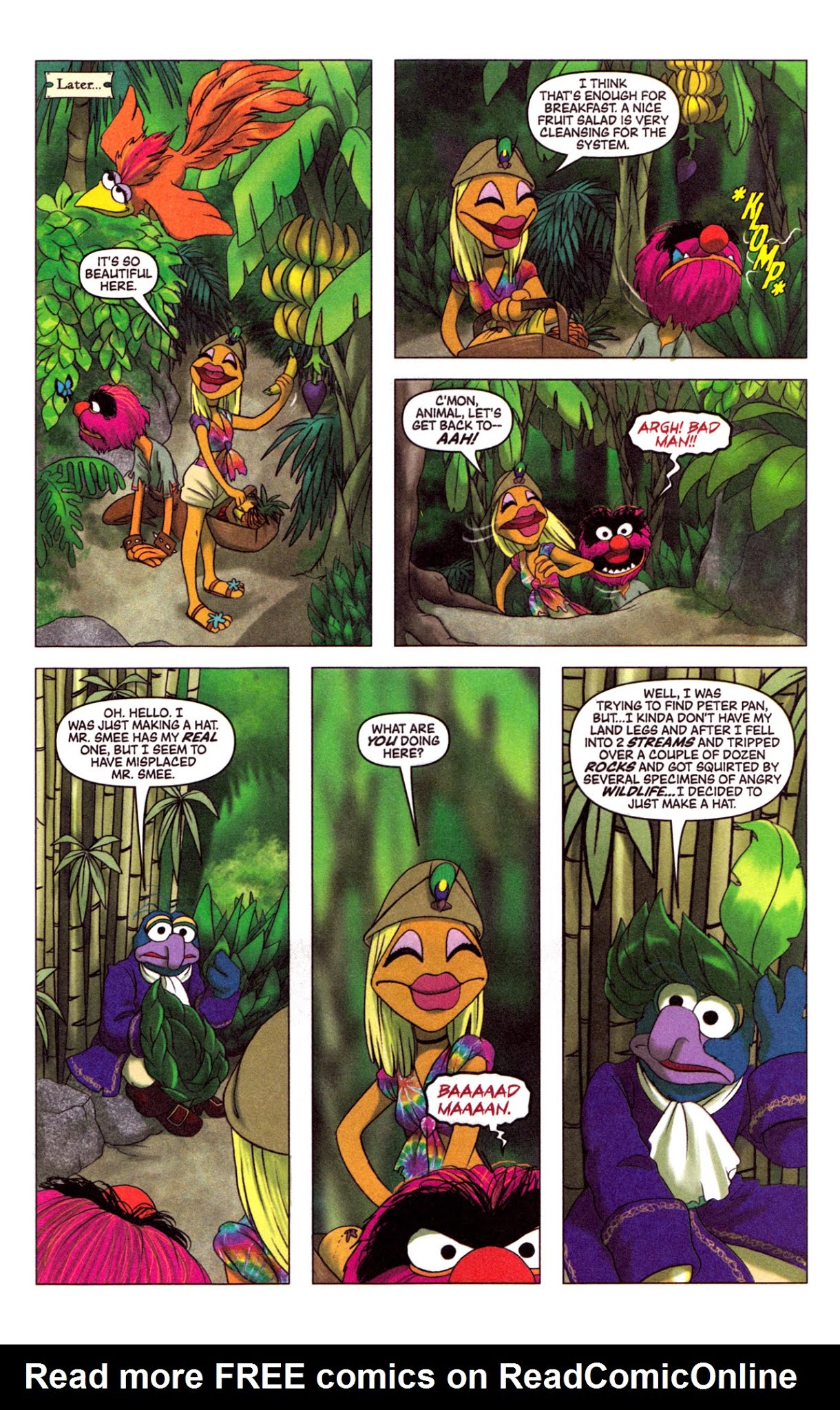 Read online Muppet Peter Pan comic -  Issue #3 - 13
