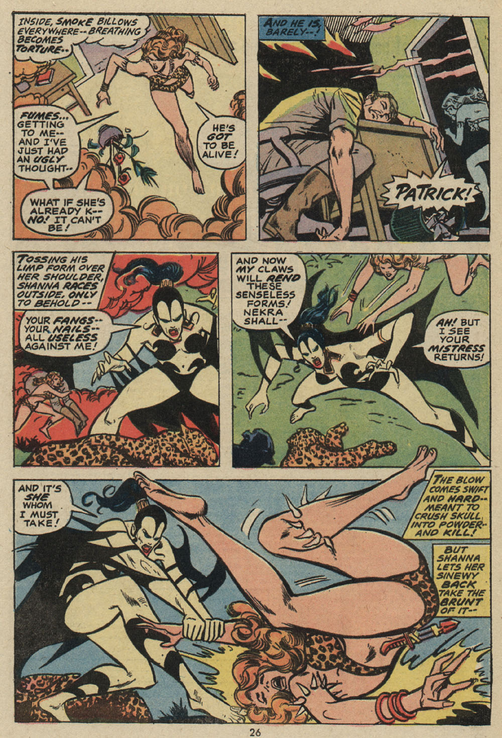 Read online Shanna, the She-Devil (1972) comic -  Issue #5 - 18