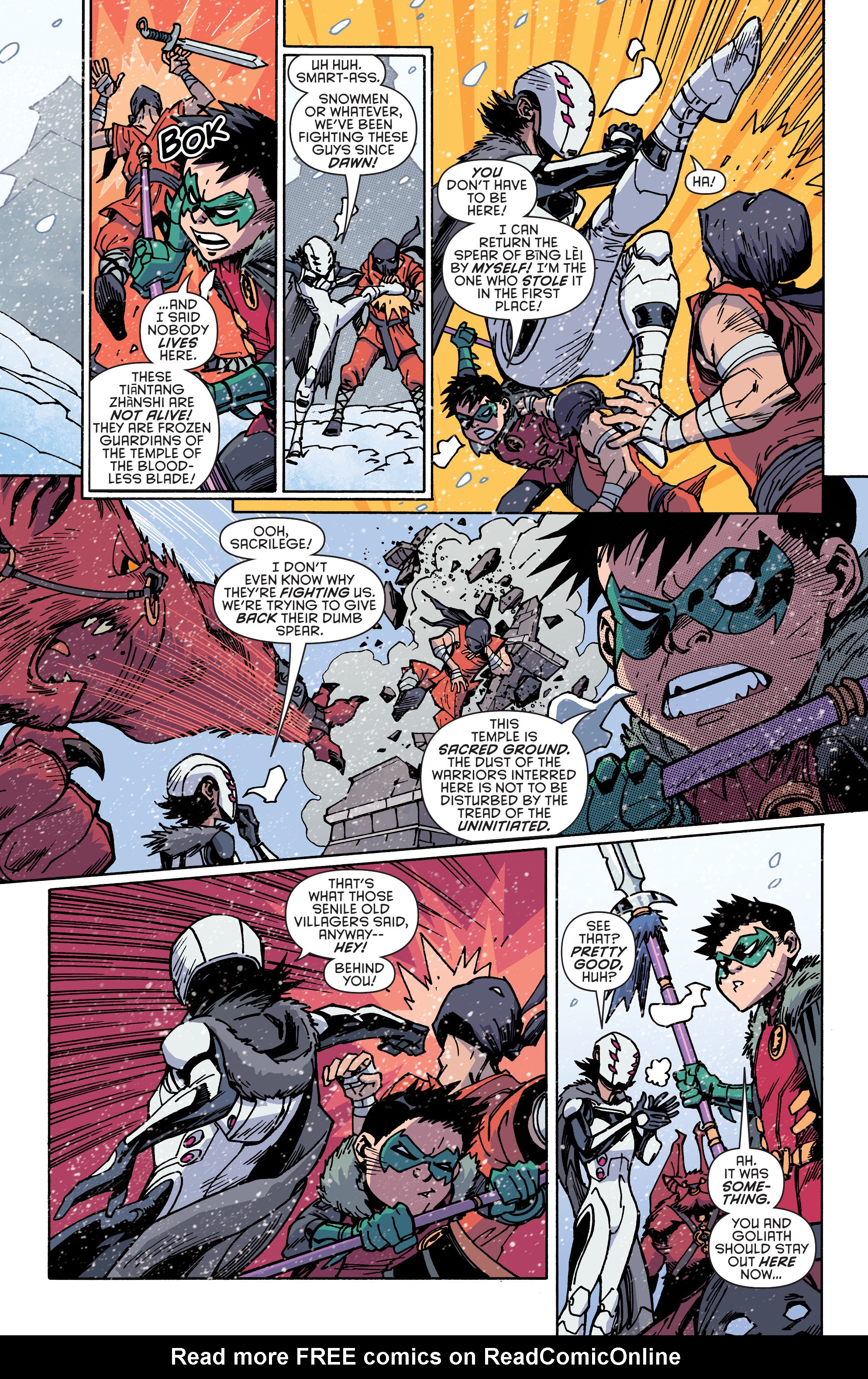Read online Robin: Son of Batman comic -  Issue #8 - 6