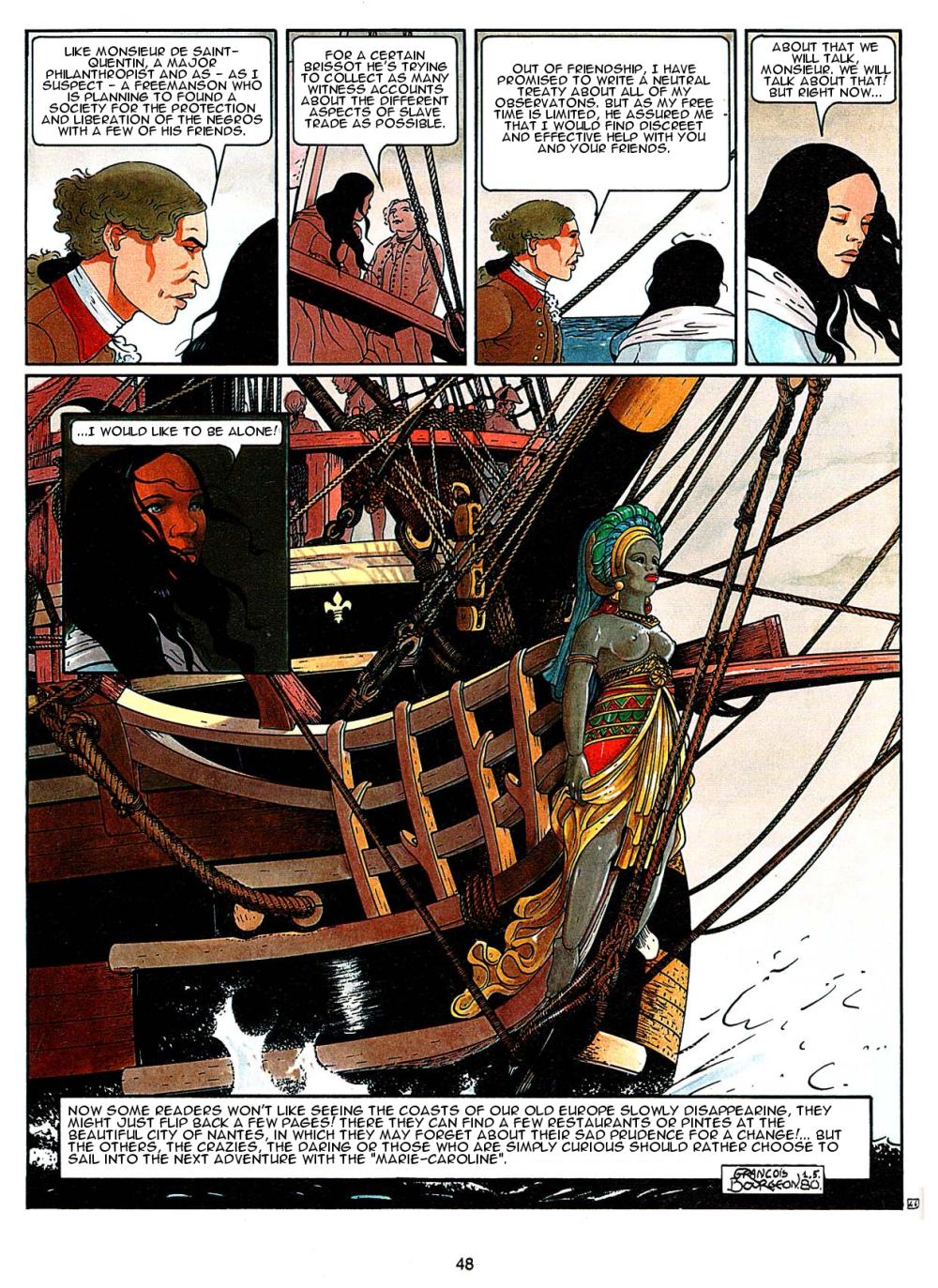 Read online The passengers of the wind comic -  Issue #2 - 48