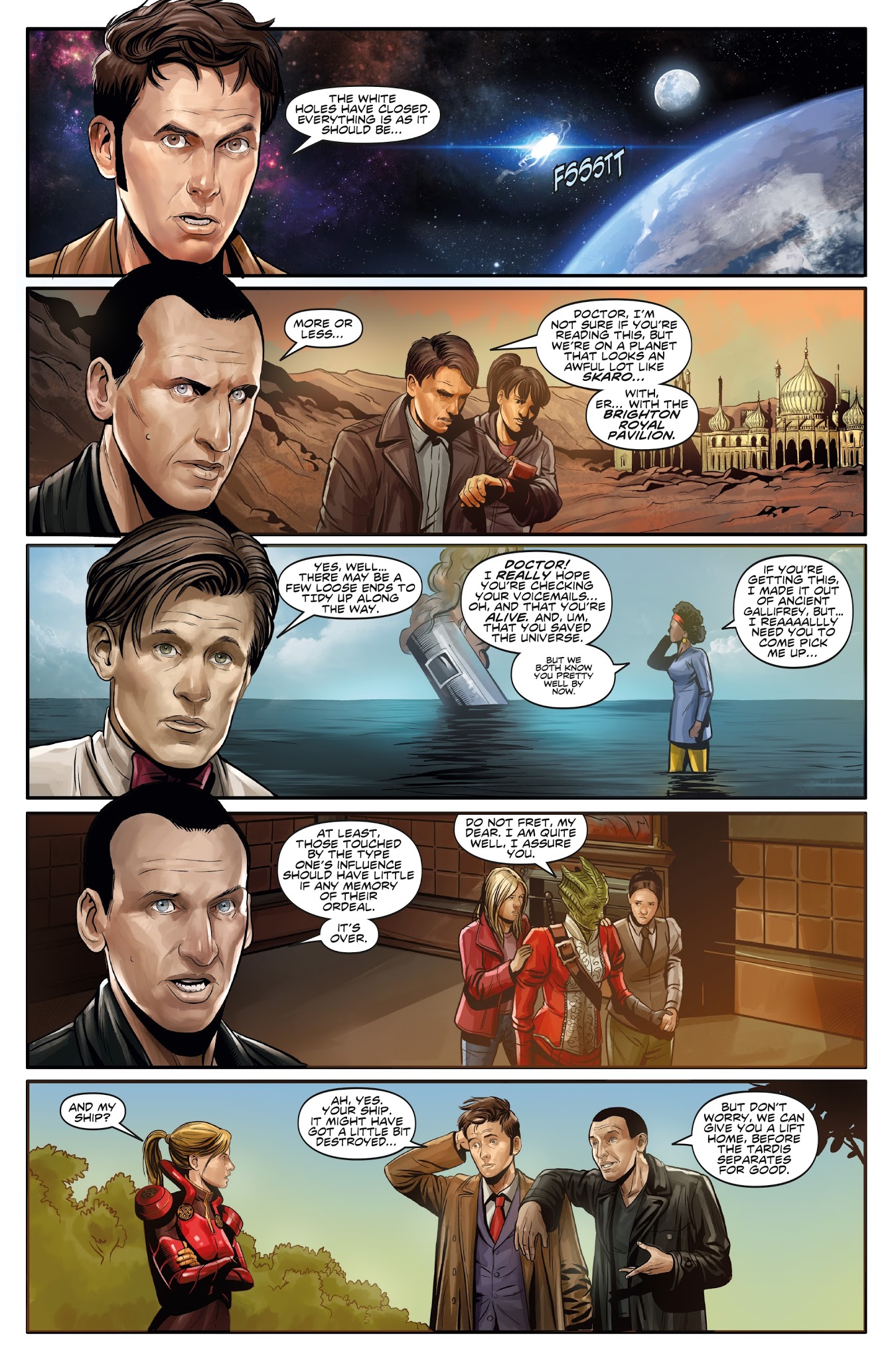 Read online Doctor Who: The Lost Dimension Omega comic -  Issue # Full - 26