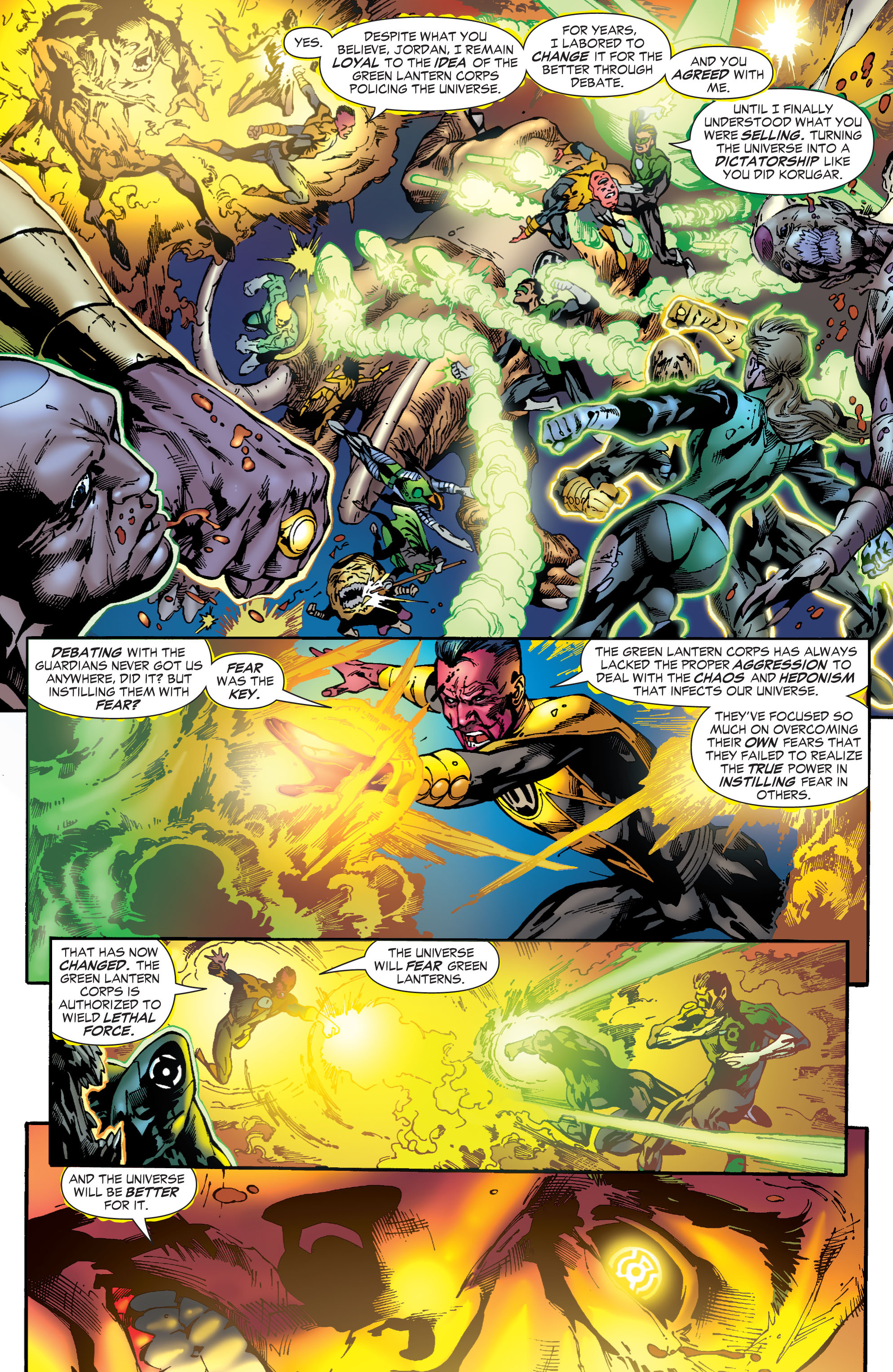 Read online Green Lantern: The Sinestro Corps War comic -  Issue # Full - 263