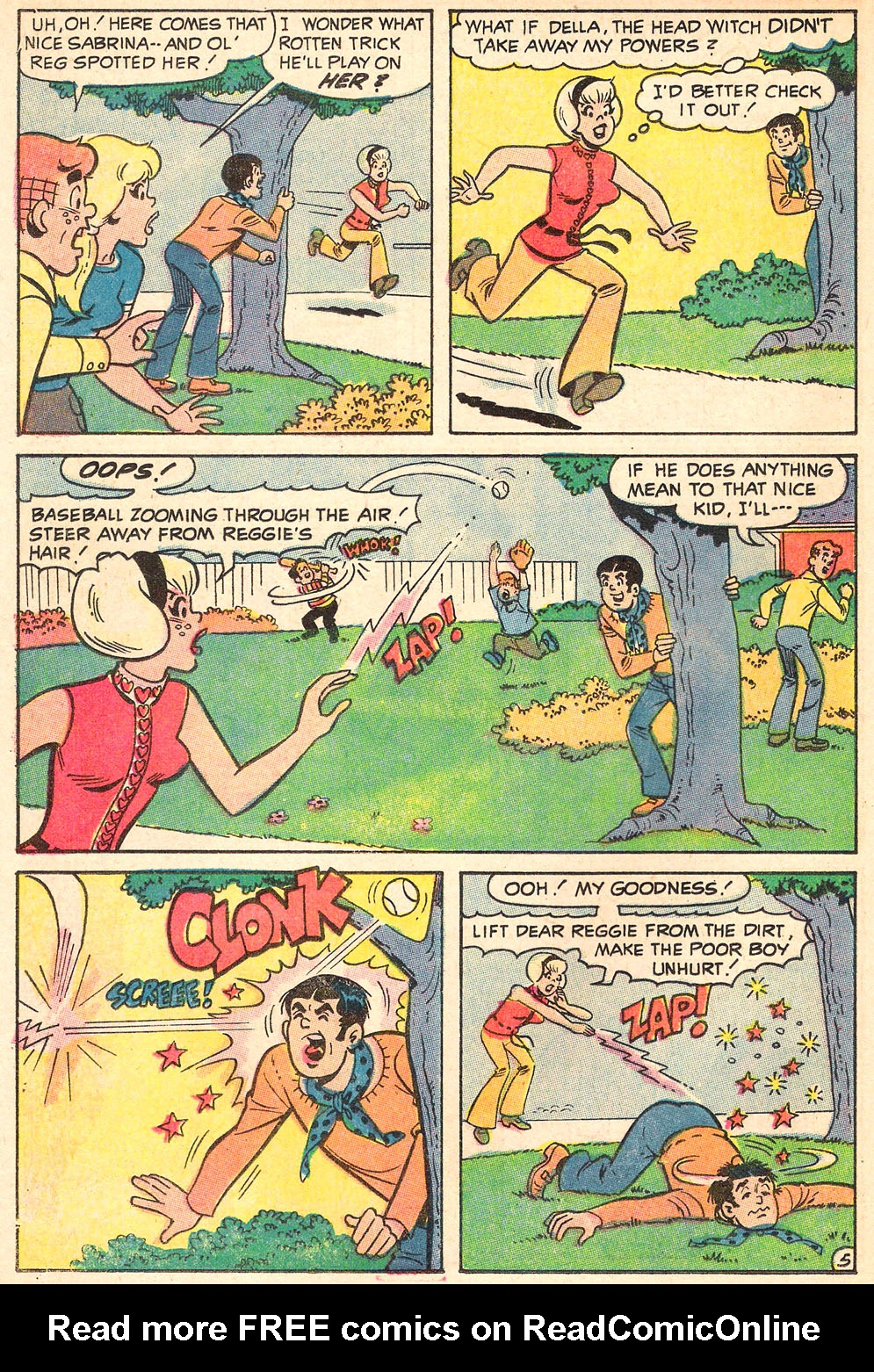 Read online Sabrina The Teenage Witch (1971) comic -  Issue #4 - 19