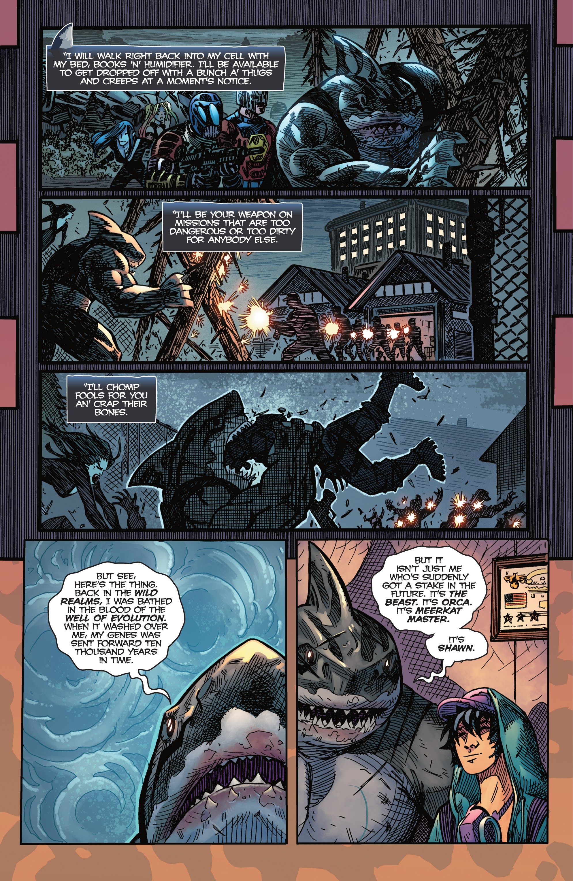 Read online Suicide Squad: King Shark comic -  Issue #12 - 6