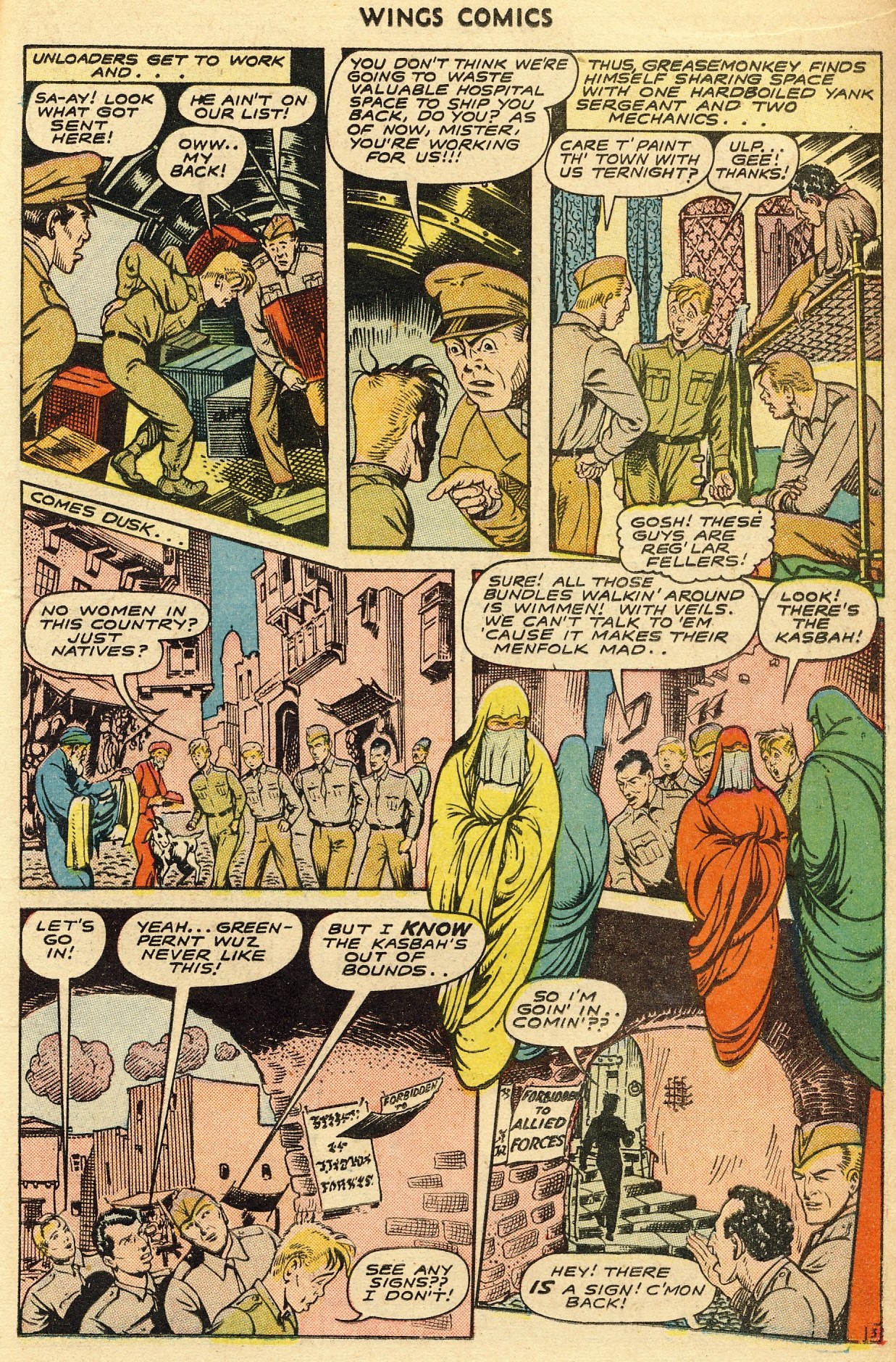 Read online Wings Comics comic -  Issue #46 - 15