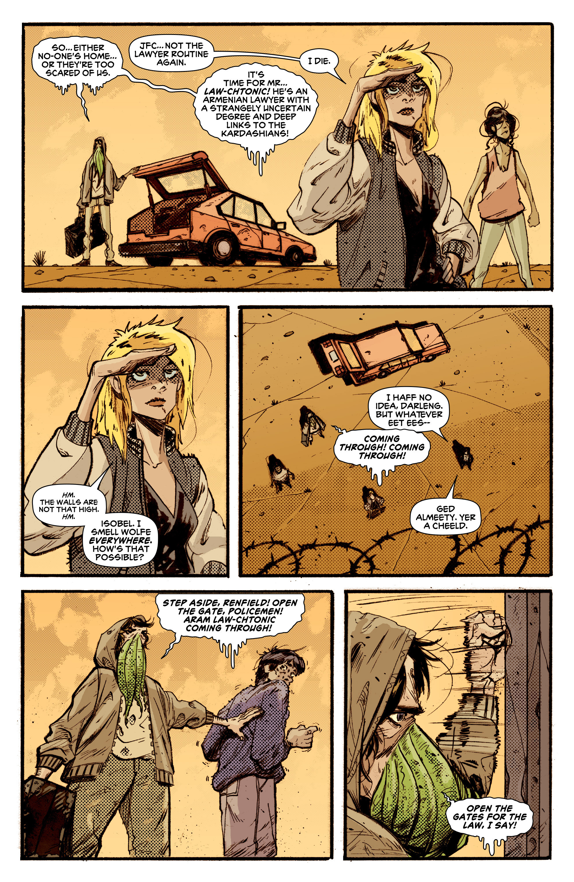 Read online Wolf (2015) comic -  Issue #8 - 4
