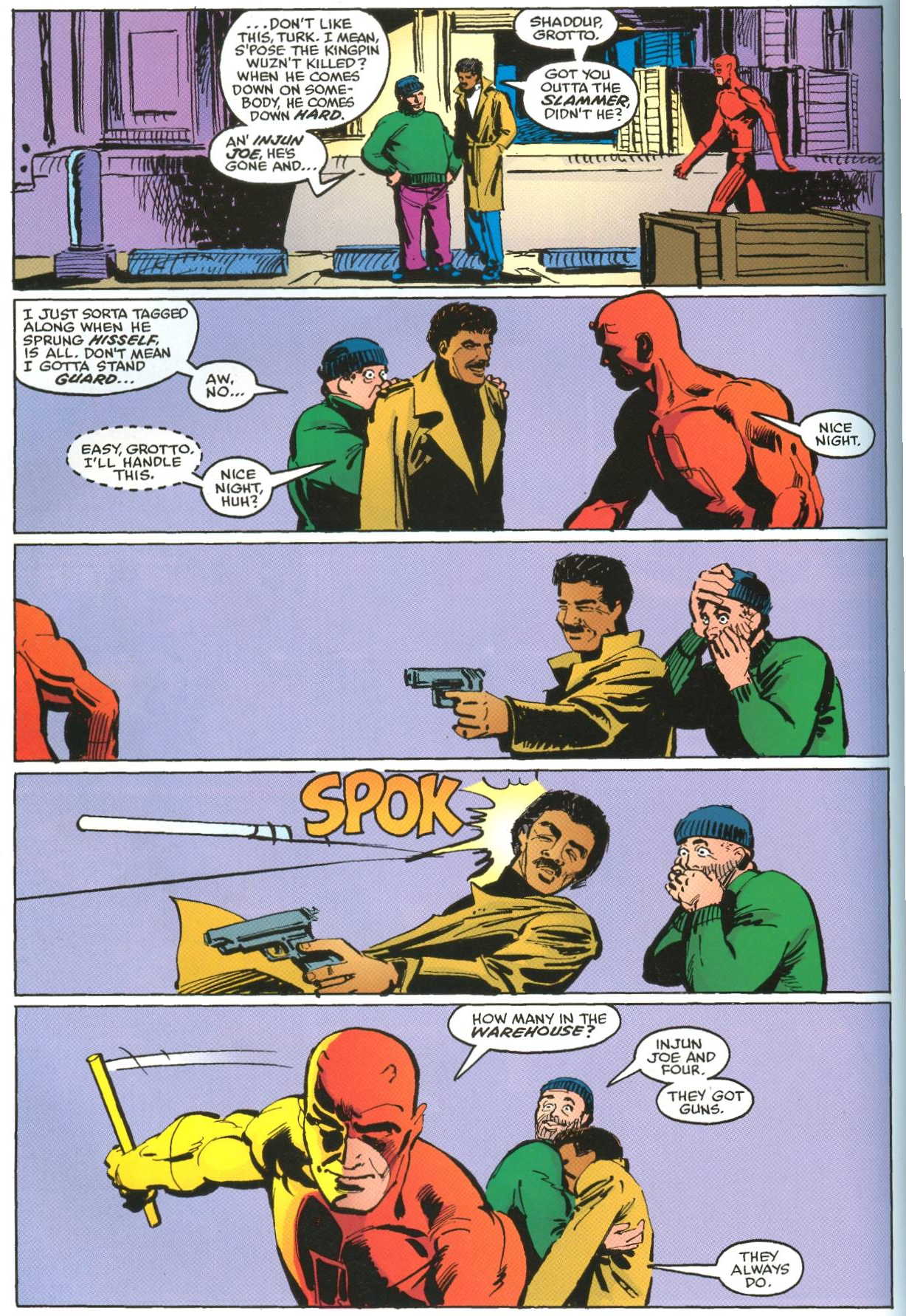 Read online Daredevil Visionaries: Frank Miller comic -  Issue # TPB 3 - 187