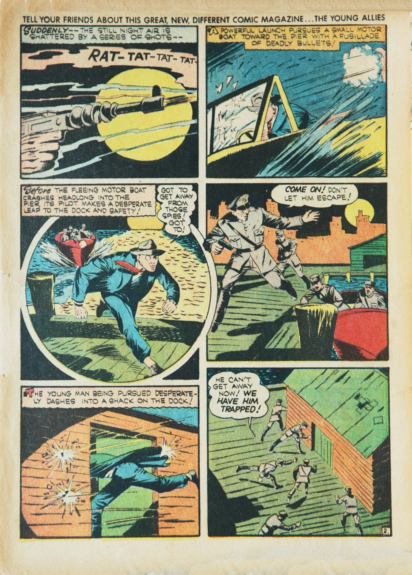 Read online Young Allies Comics comic -  Issue #1 - 4