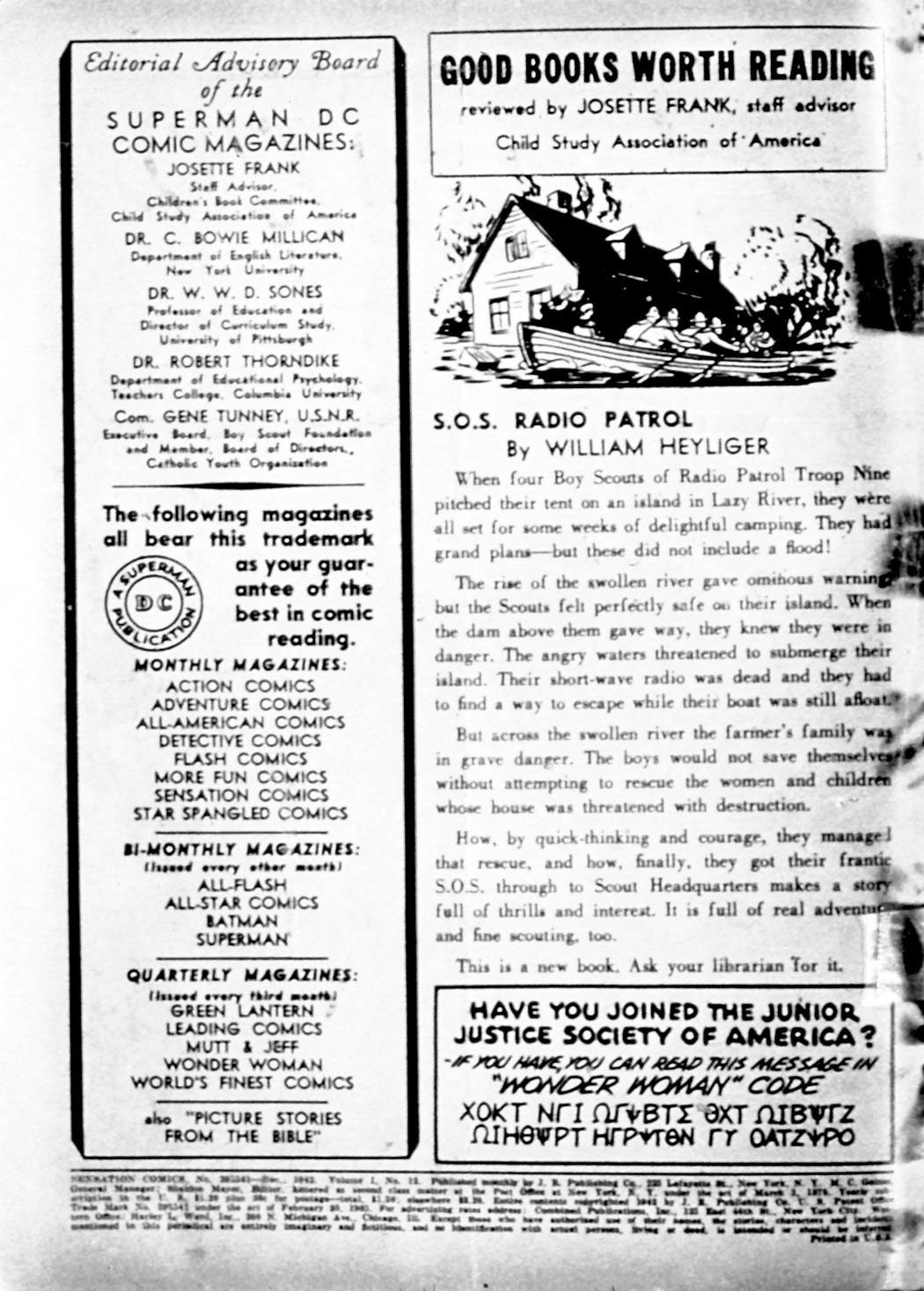 Read online Sensation (Mystery) Comics comic -  Issue #12 - 2