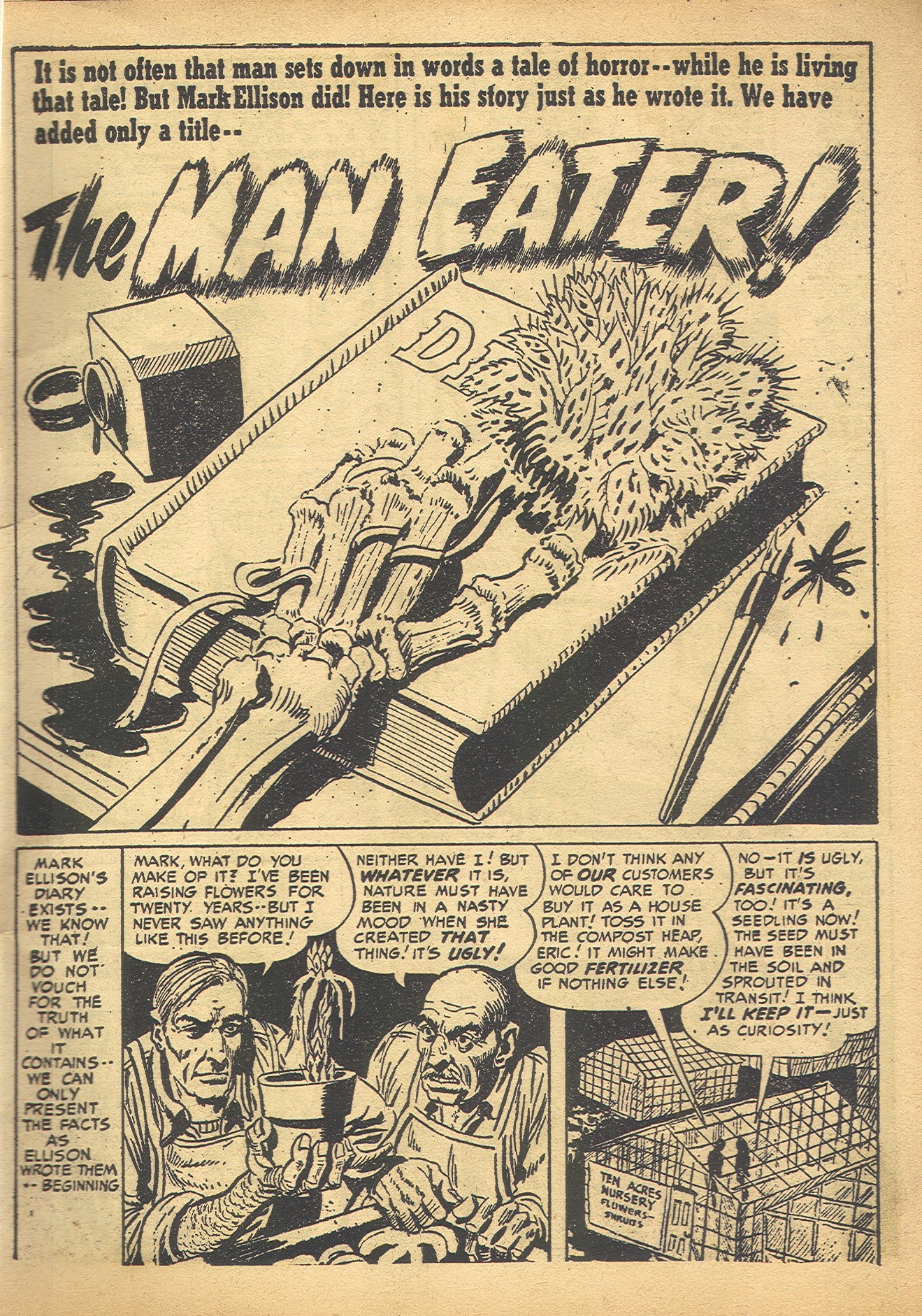 Read online Black Magic (1950) comic -  Issue #19 - 4