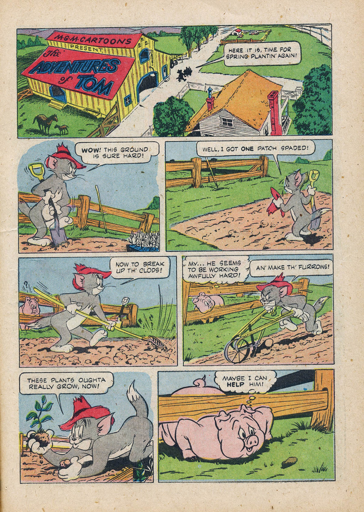 Read online Tom & Jerry Comics comic -  Issue #69 - 16