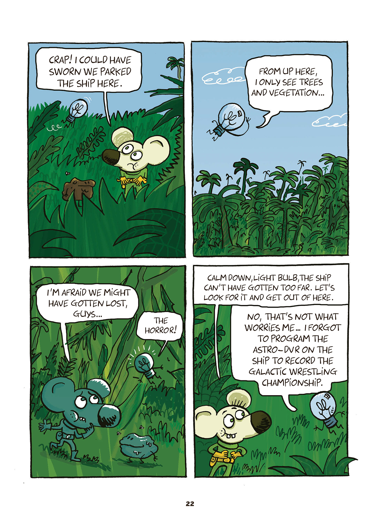 Read online Astro Mouse and Light Bulb comic -  Issue # TPB - 24
