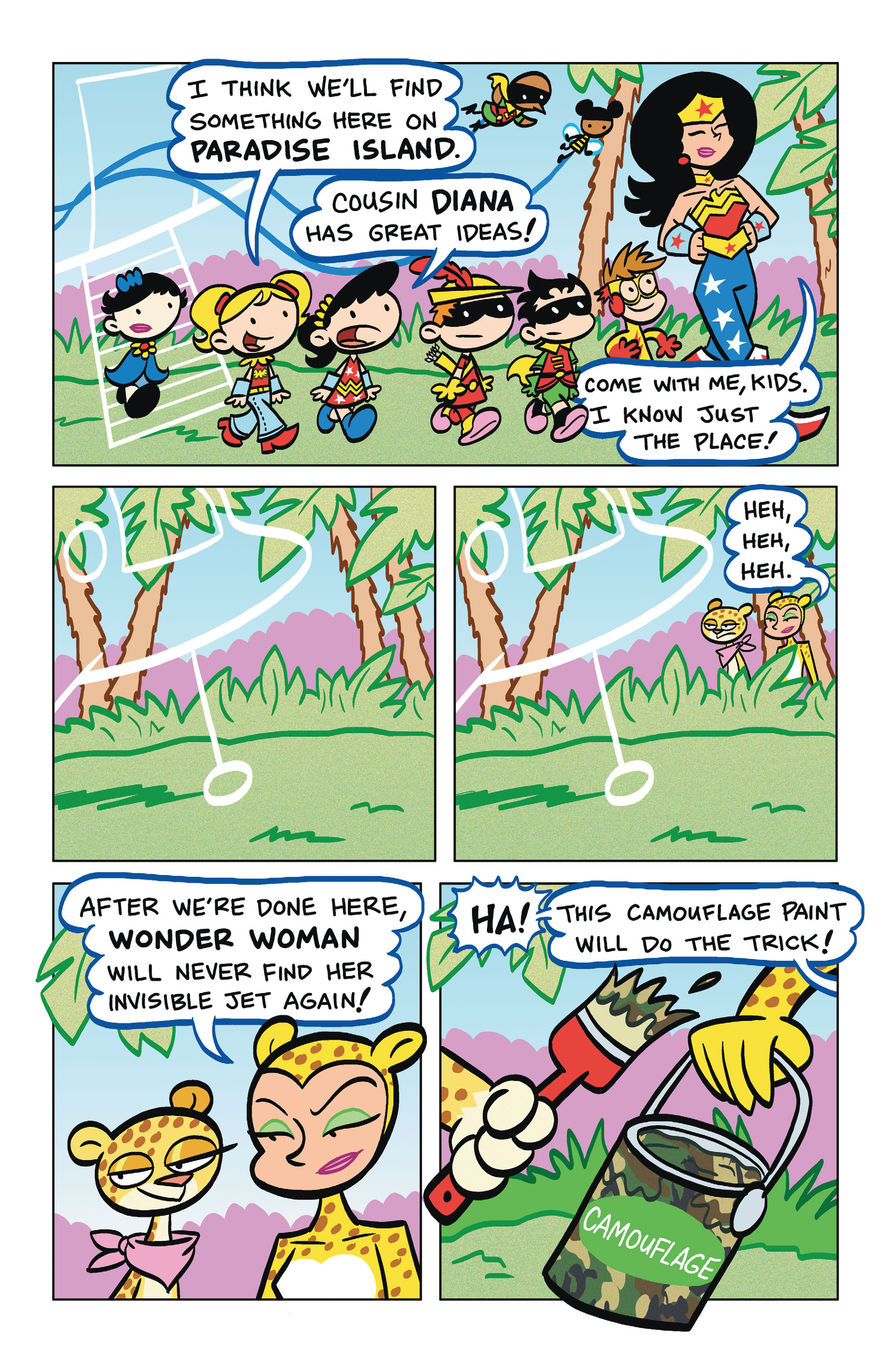 Read online Tiny Titans: Return To the Treehouse comic -  Issue #5 - 4