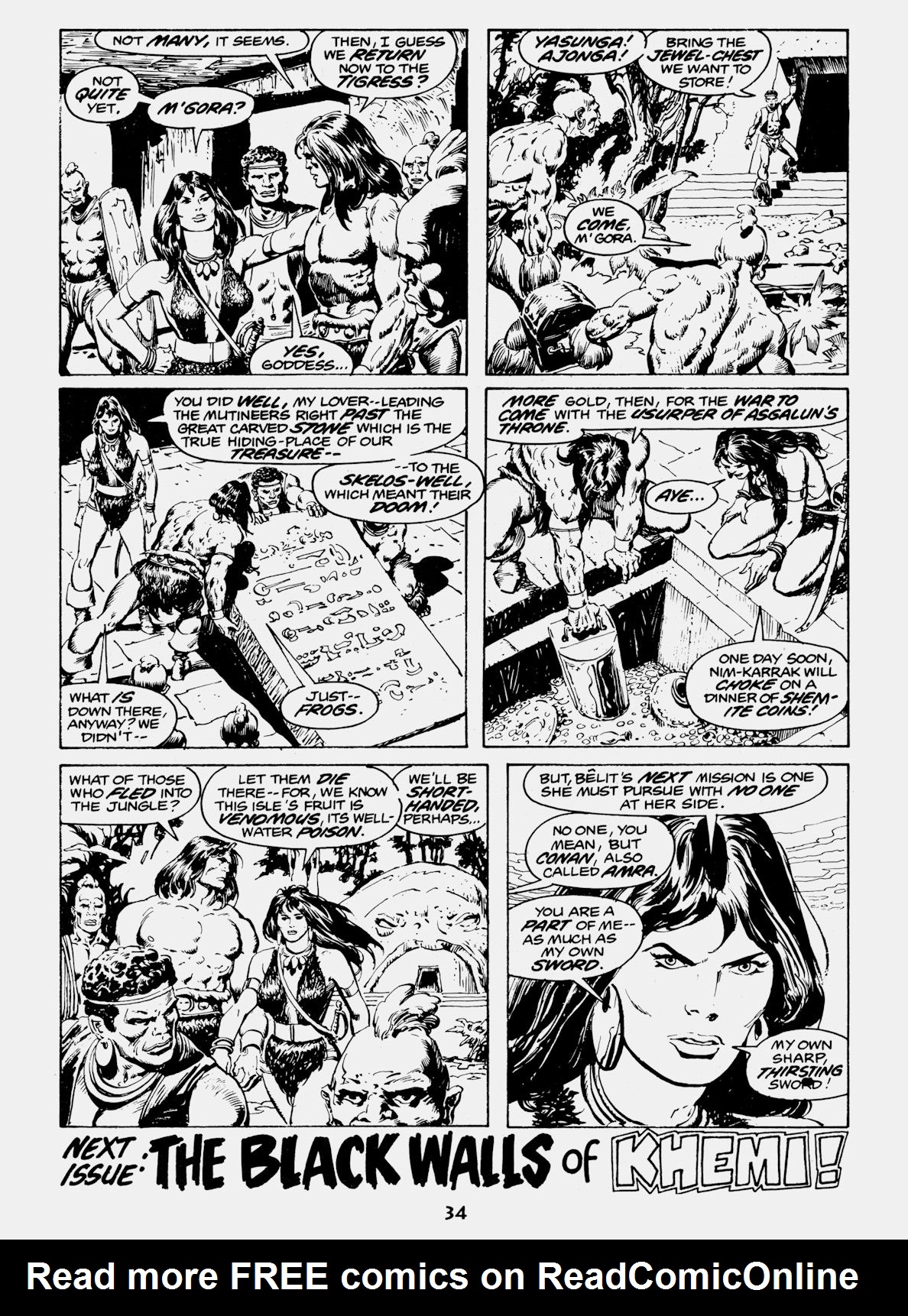 Read online Conan Saga comic -  Issue #88 - 36