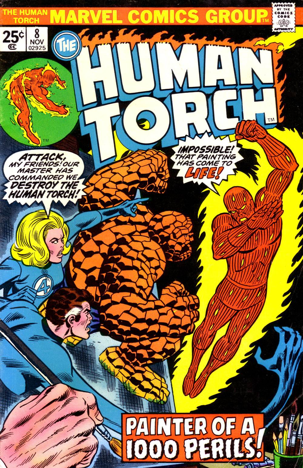 Read online The Human Torch (1974) comic -  Issue #8 - 1