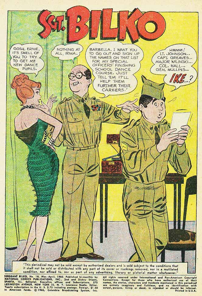 Read online Sergeant Bilko comic -  Issue #18 - 3