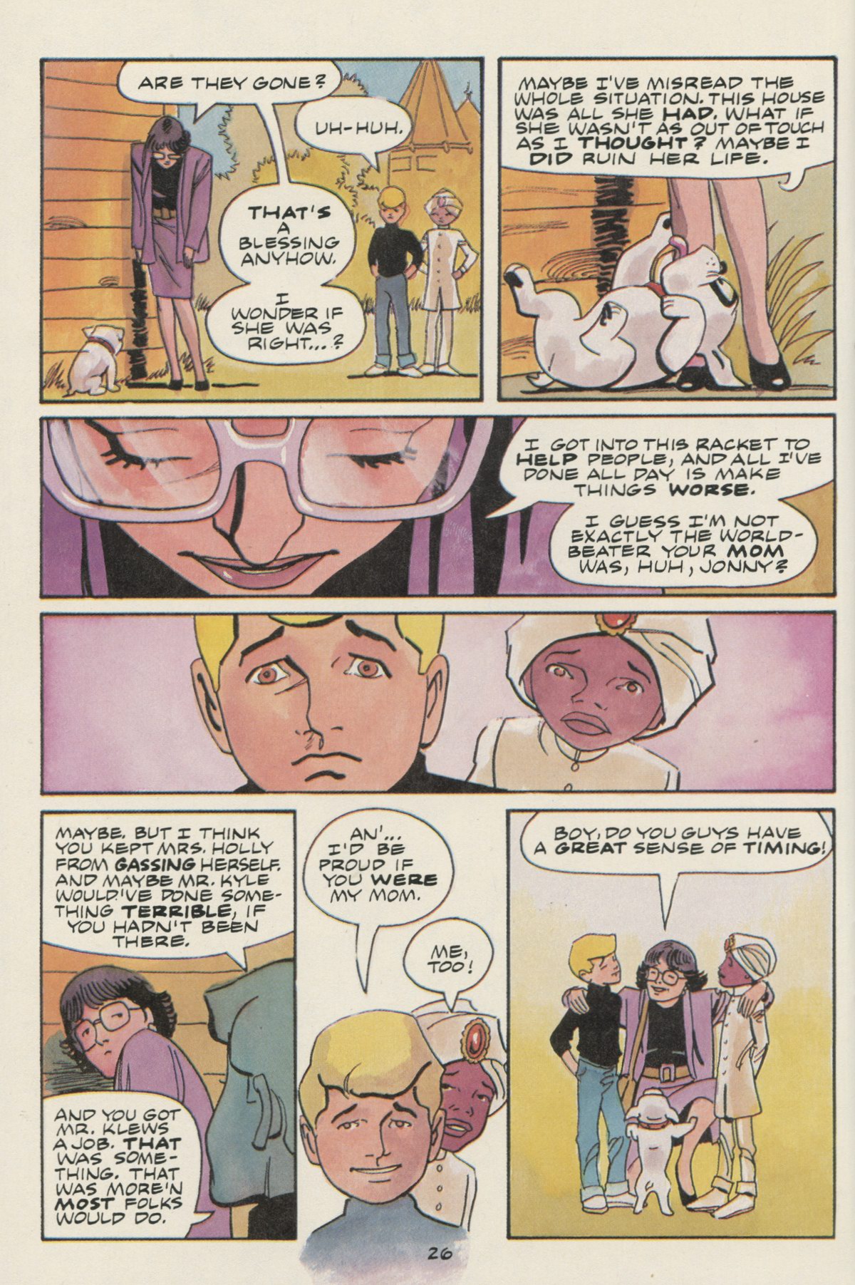 Read online Jonny Quest comic -  Issue #31 - 30