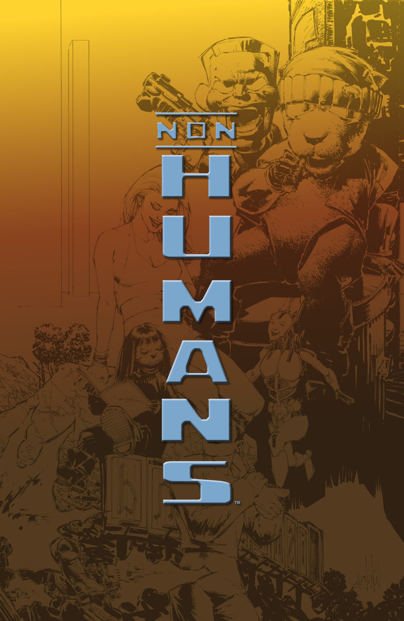Read online Non-Humans comic -  Issue # _TPB - 3