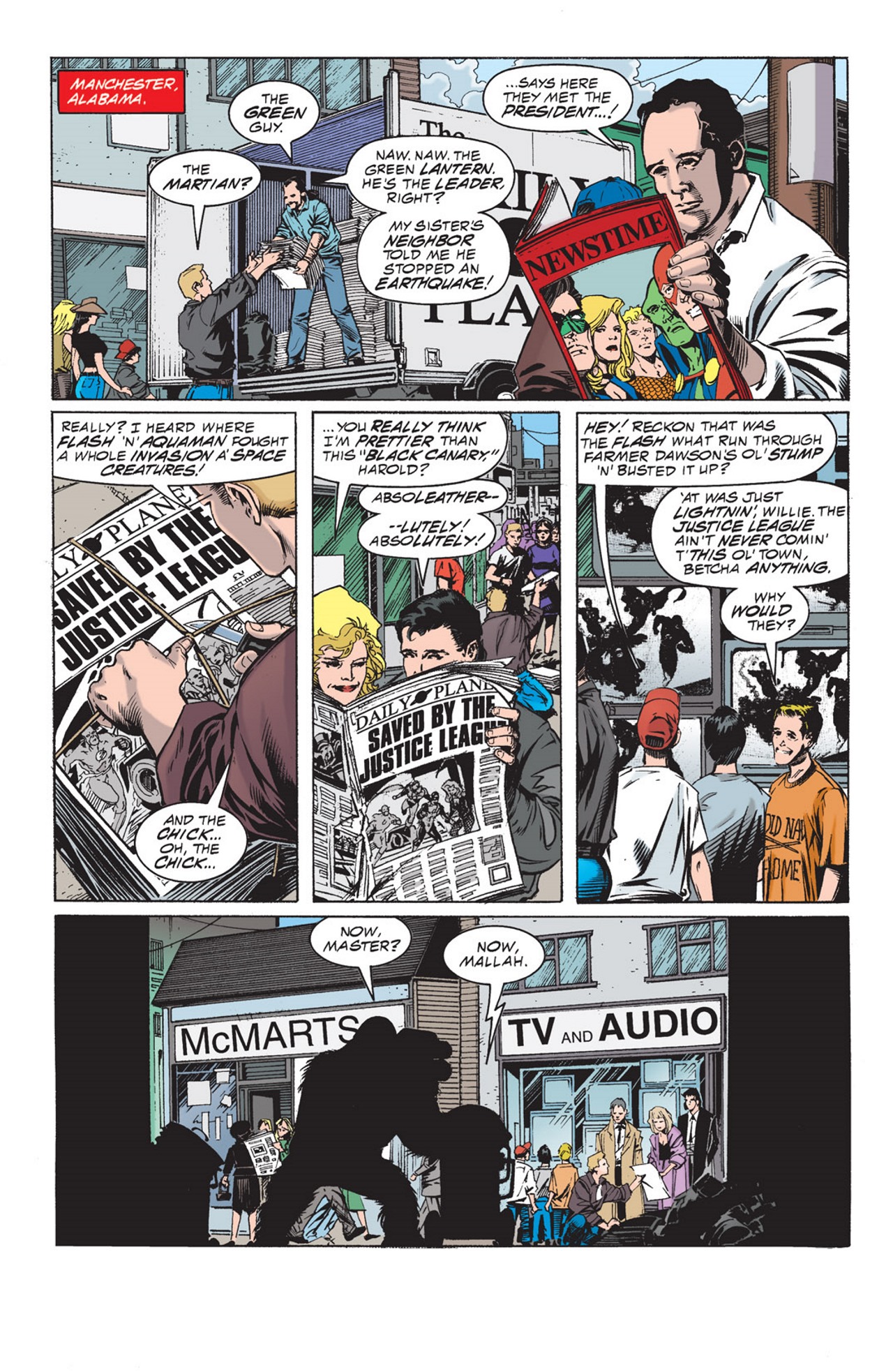 Read online JLA: Year One comic -  Issue #5 - 2