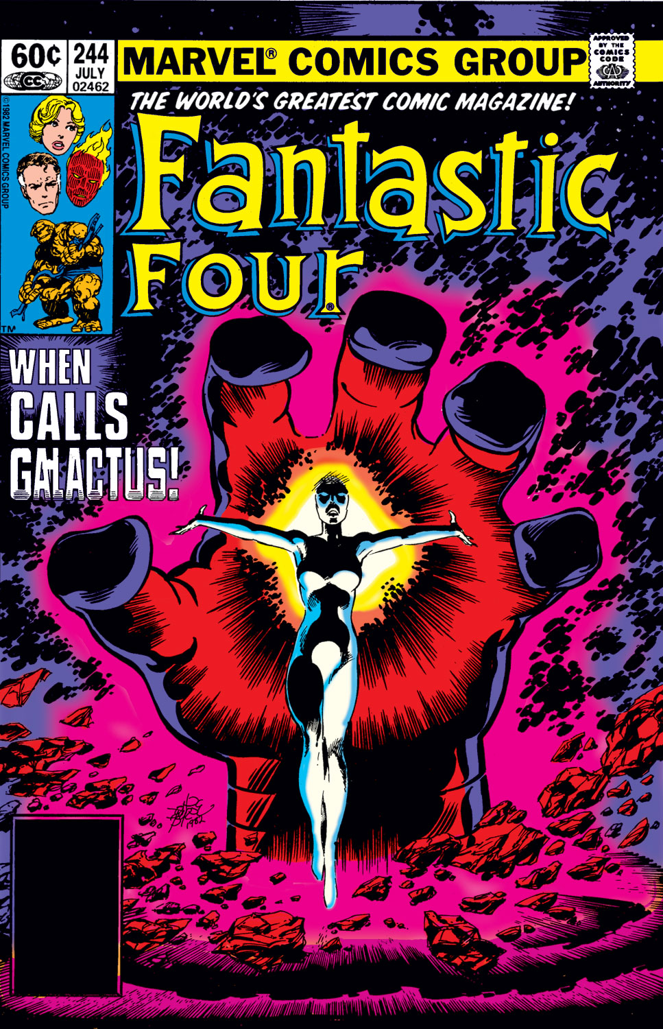 Read online Fantastic Four (1961) comic -  Issue #244 - 1