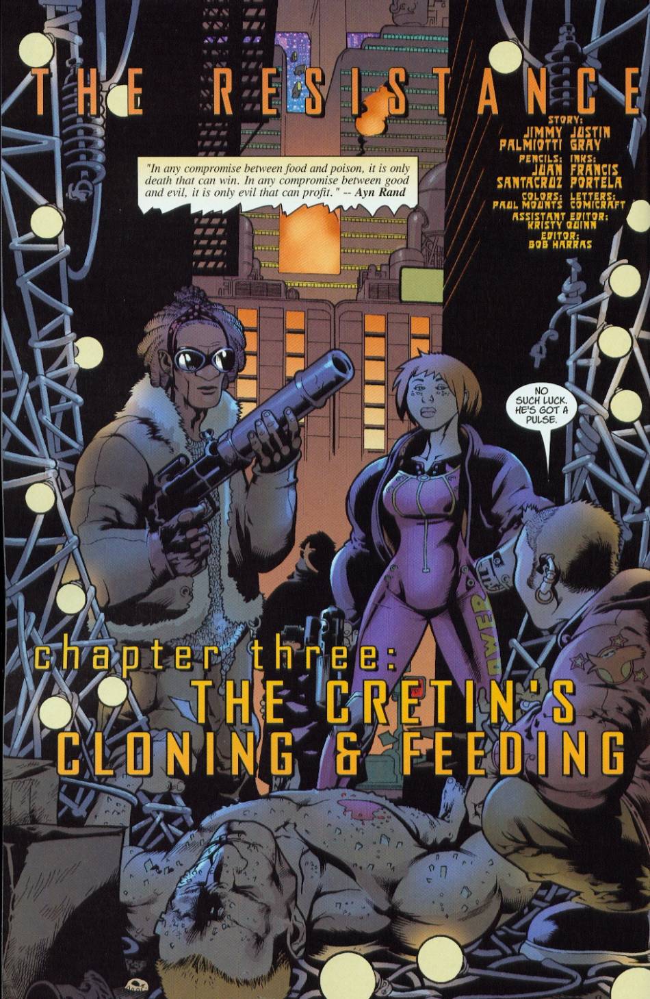 Read online The Resistance comic -  Issue #3 - 5