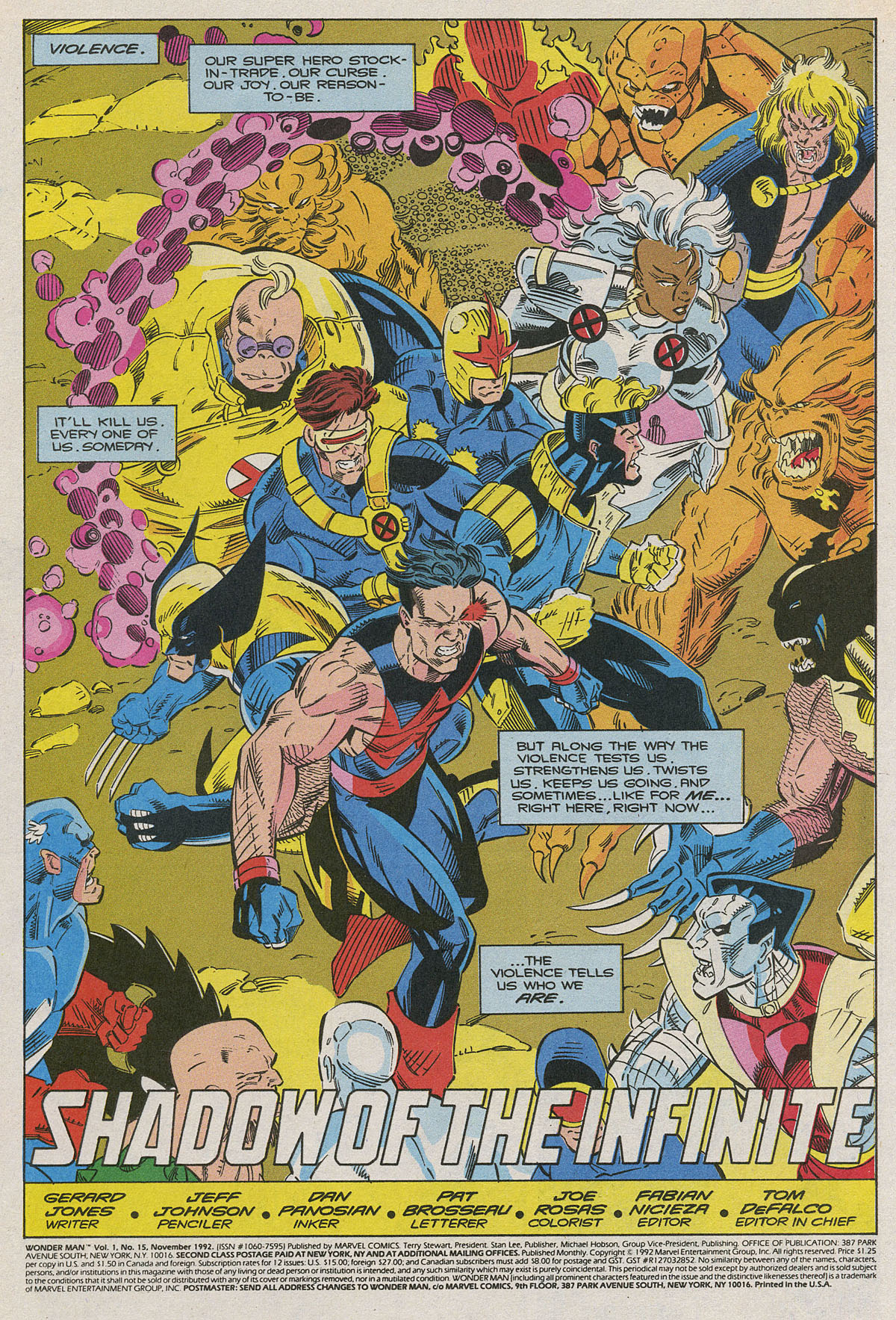 Read online Wonder Man (1991) comic -  Issue #15 - 2