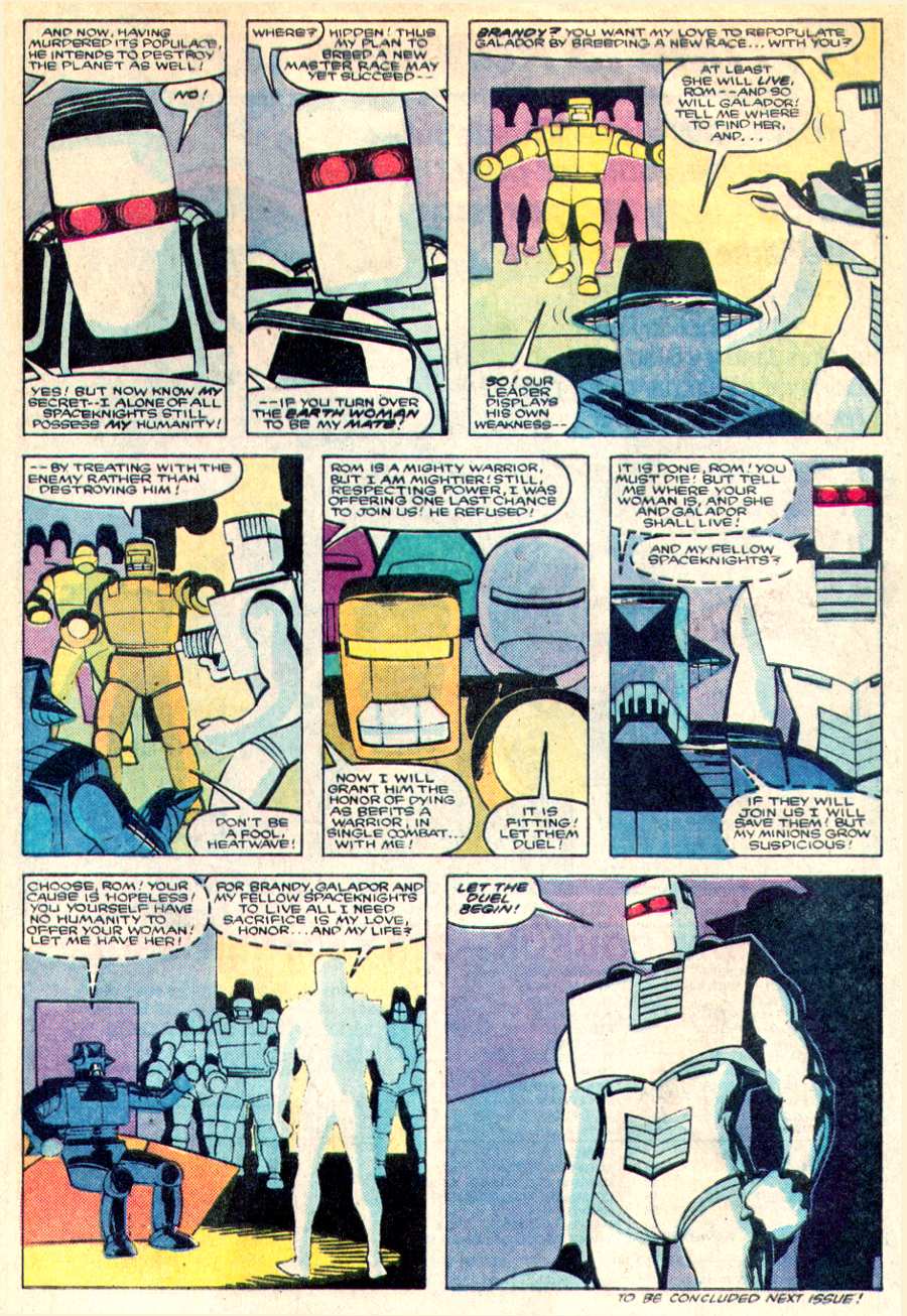 Read online ROM (1979) comic -  Issue #74 - 24