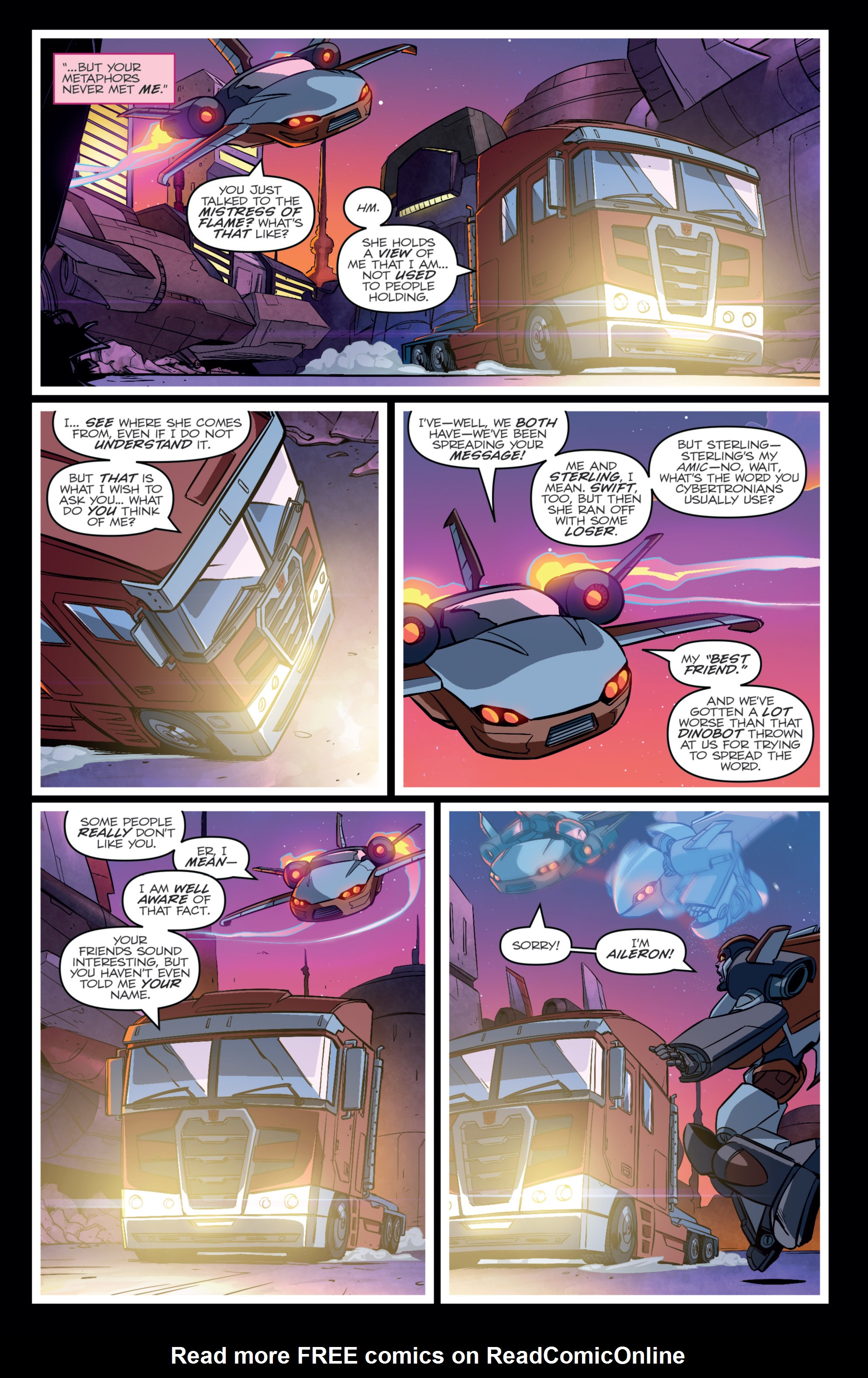 Read online The Transformers (2014) comic -  Issue #46 - 19