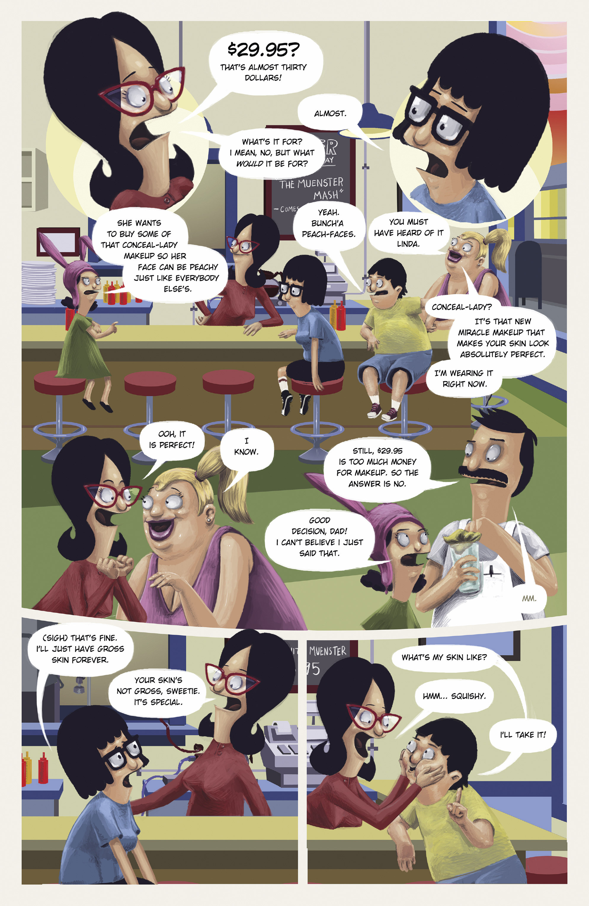Read online Bob's Burgers (2015) comic -  Issue #12 - 14