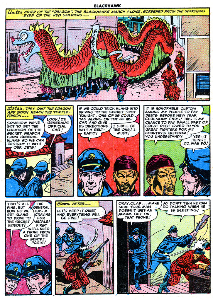 Read online Blackhawk (1957) comic -  Issue #55 - 10