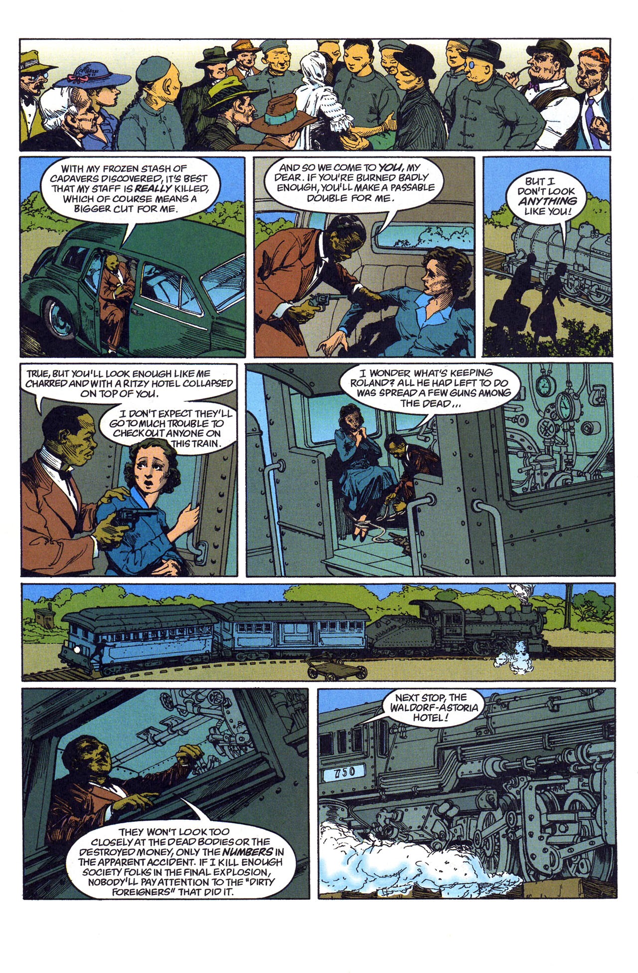 Read online The Shadow: Hell's Heat Wave comic -  Issue #3 - 22