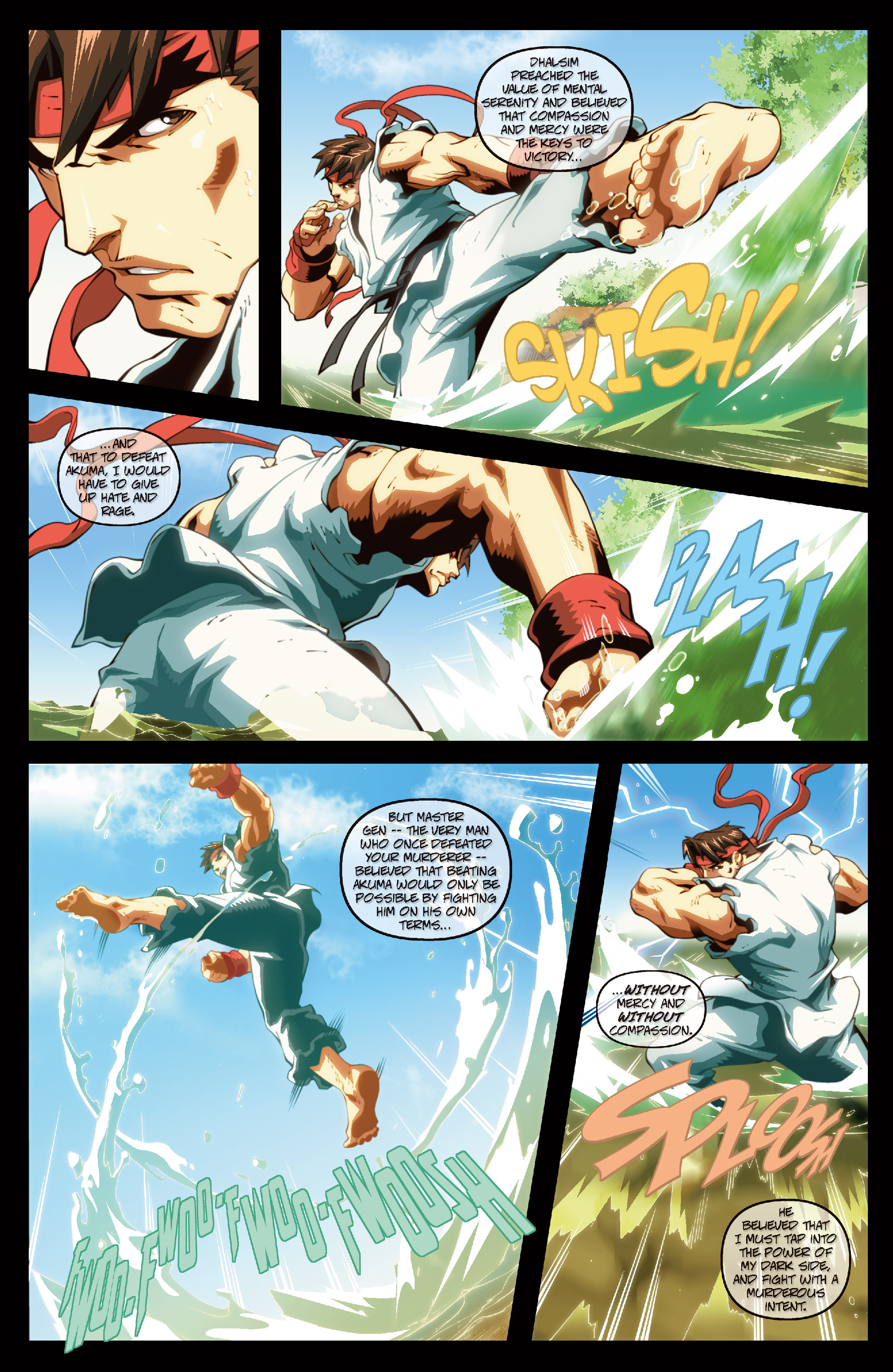 Read online Street Fighter II comic -  Issue #6 - 5