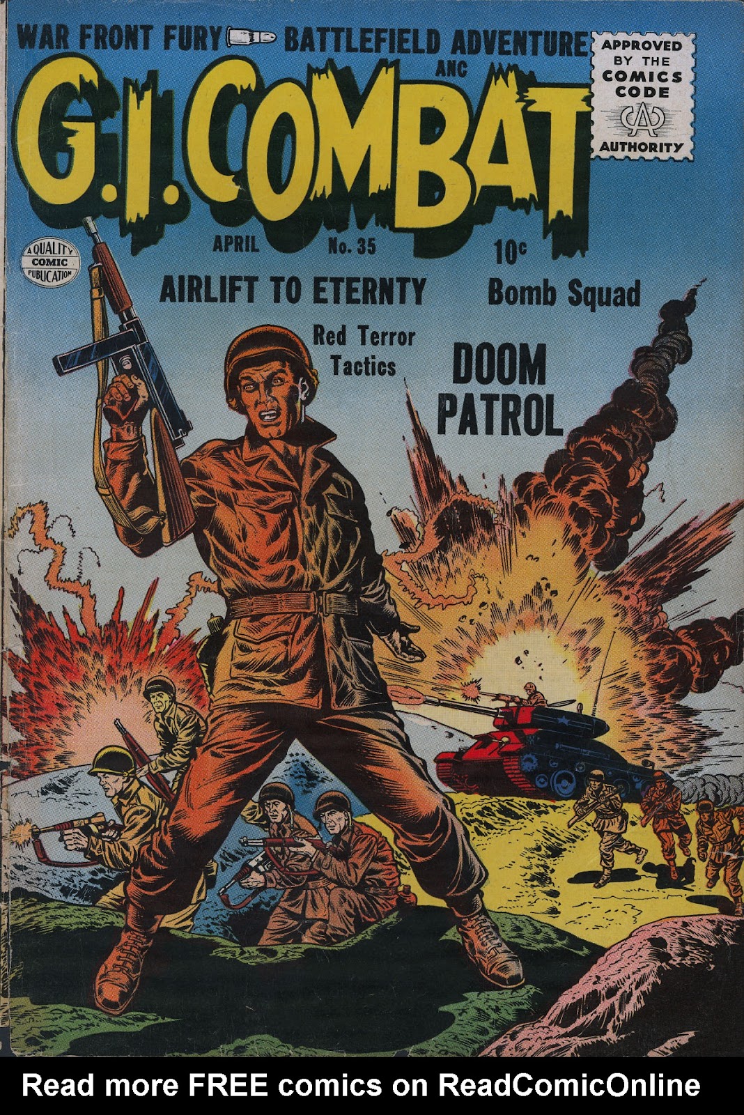 G.I. Combat (1952) issue 35 - Page 1