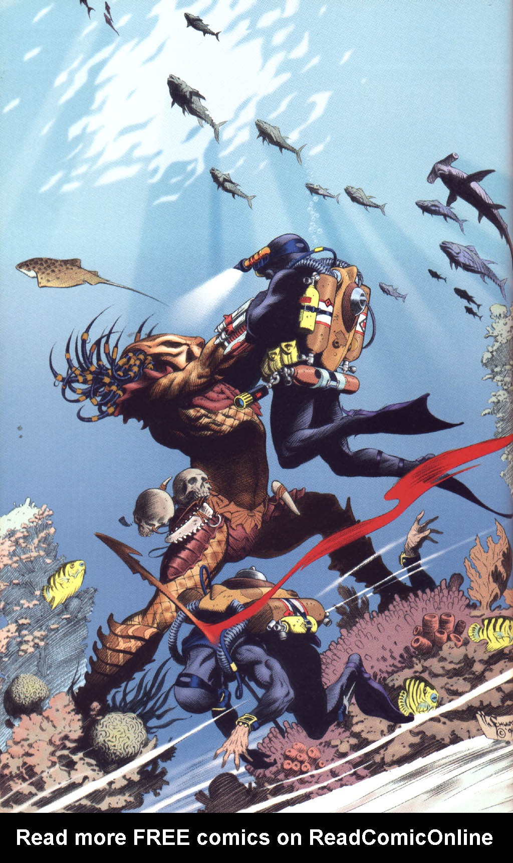 Read online Predator: Hell & Hot Water comic -  Issue # TPB - 80