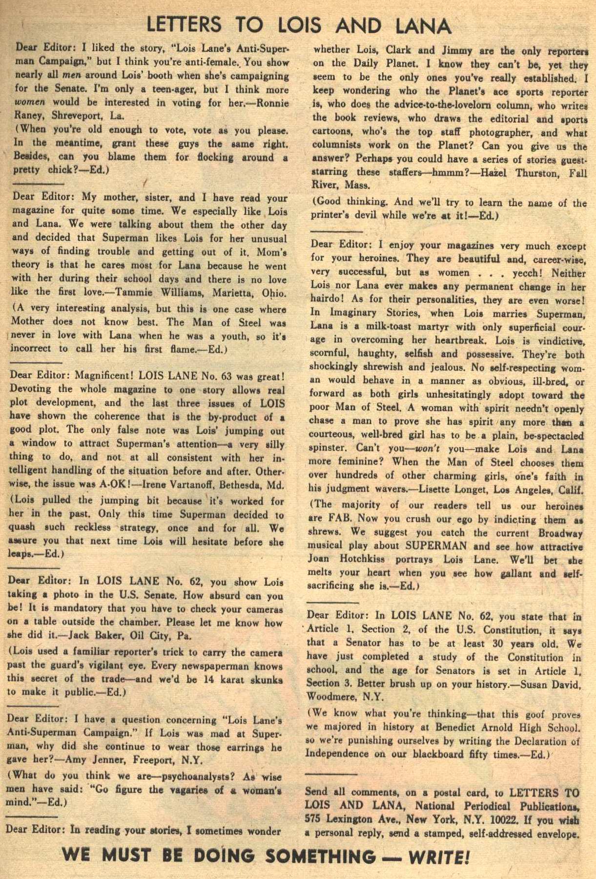 Read online Superman's Girl Friend, Lois Lane comic -  Issue #65 - 32