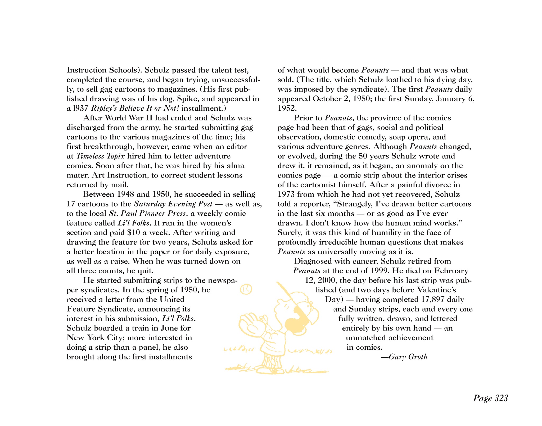 Read online The Complete Peanuts comic -  Issue # TPB 22 - 339