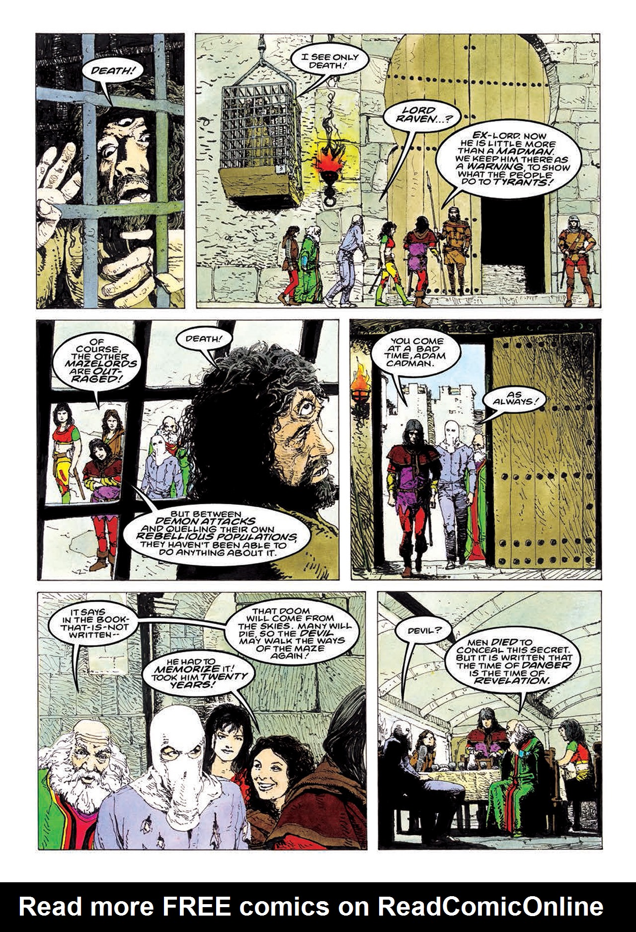 Read online Mazeworld comic -  Issue # TPB - 137