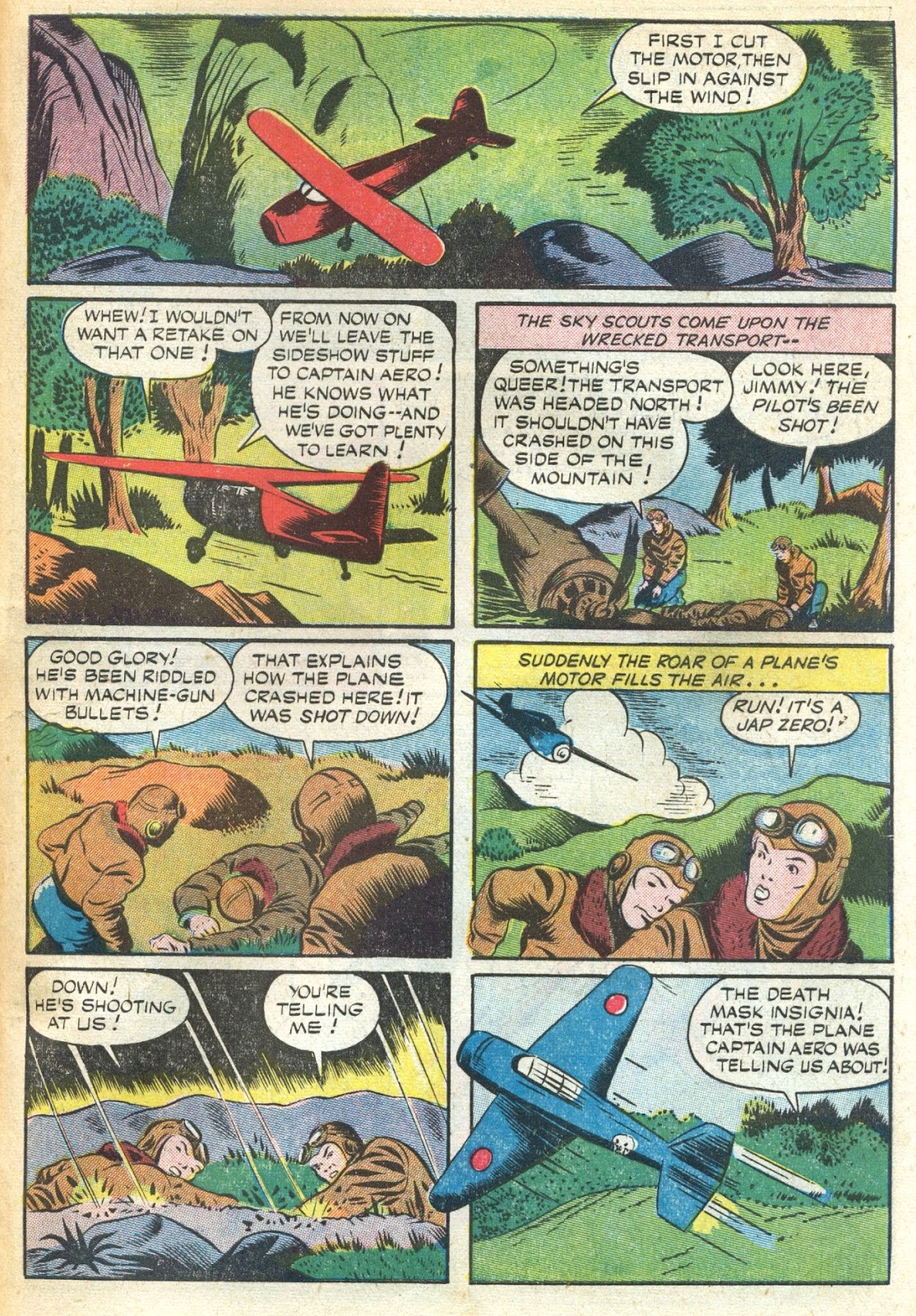 Captain Aero Comics issue 17 - Page 46