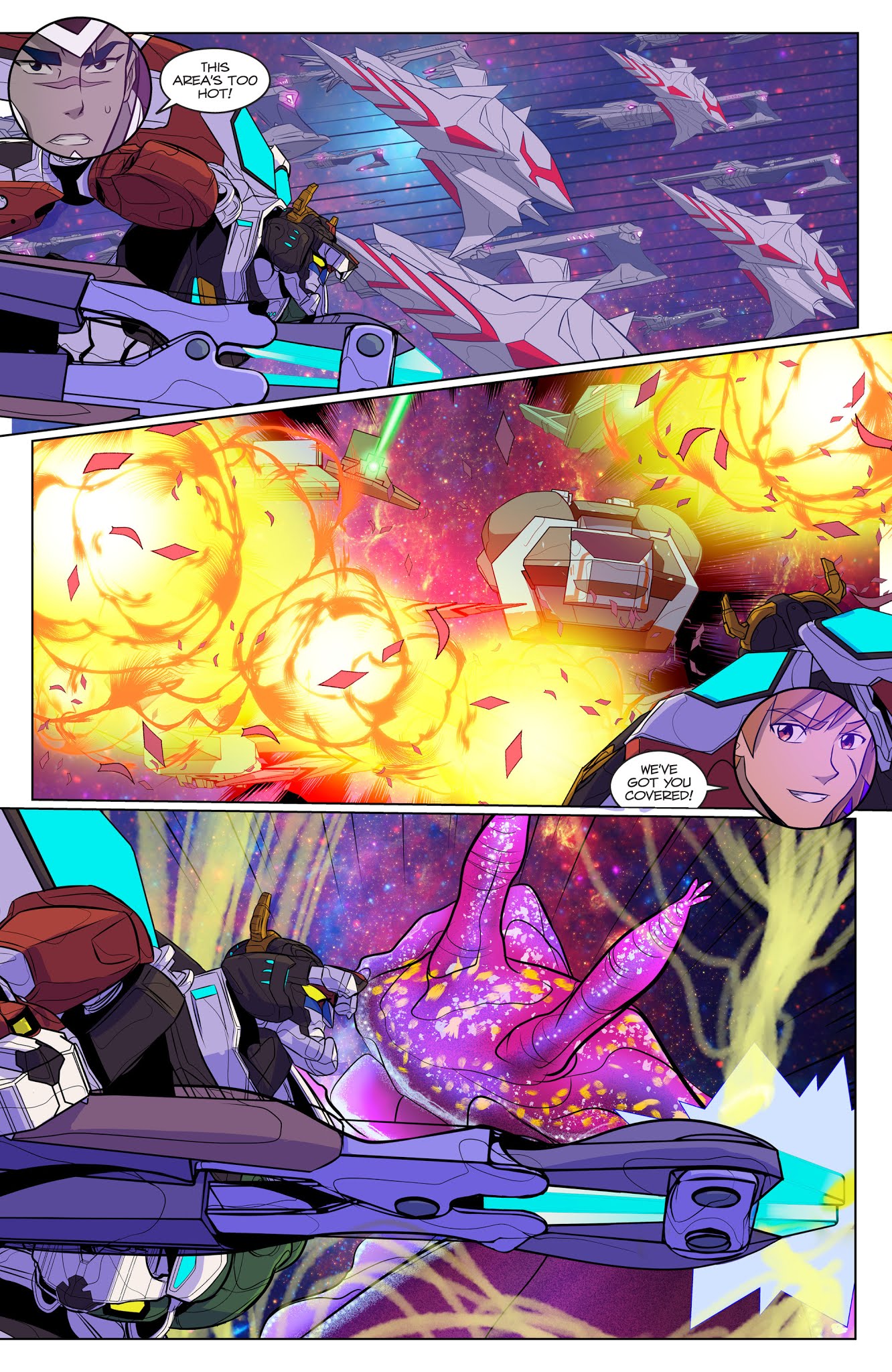 Read online Voltron Legendary Defender (2018) comic -  Issue #4 - 22