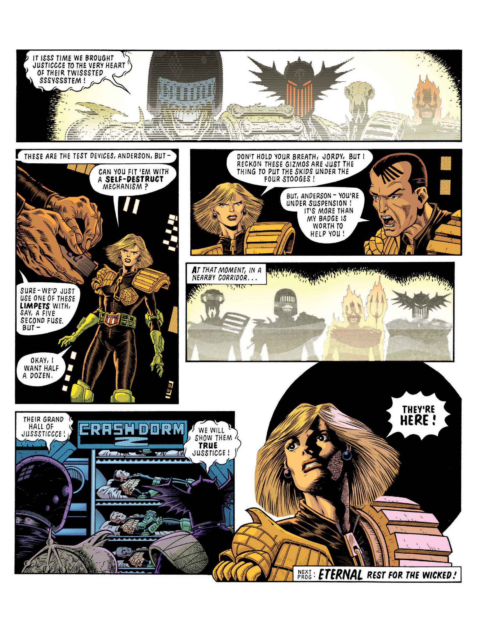 Read online Essential Judge Dredd: Dredd Vs Death comic -  Issue # TPB (Part 1) - 87
