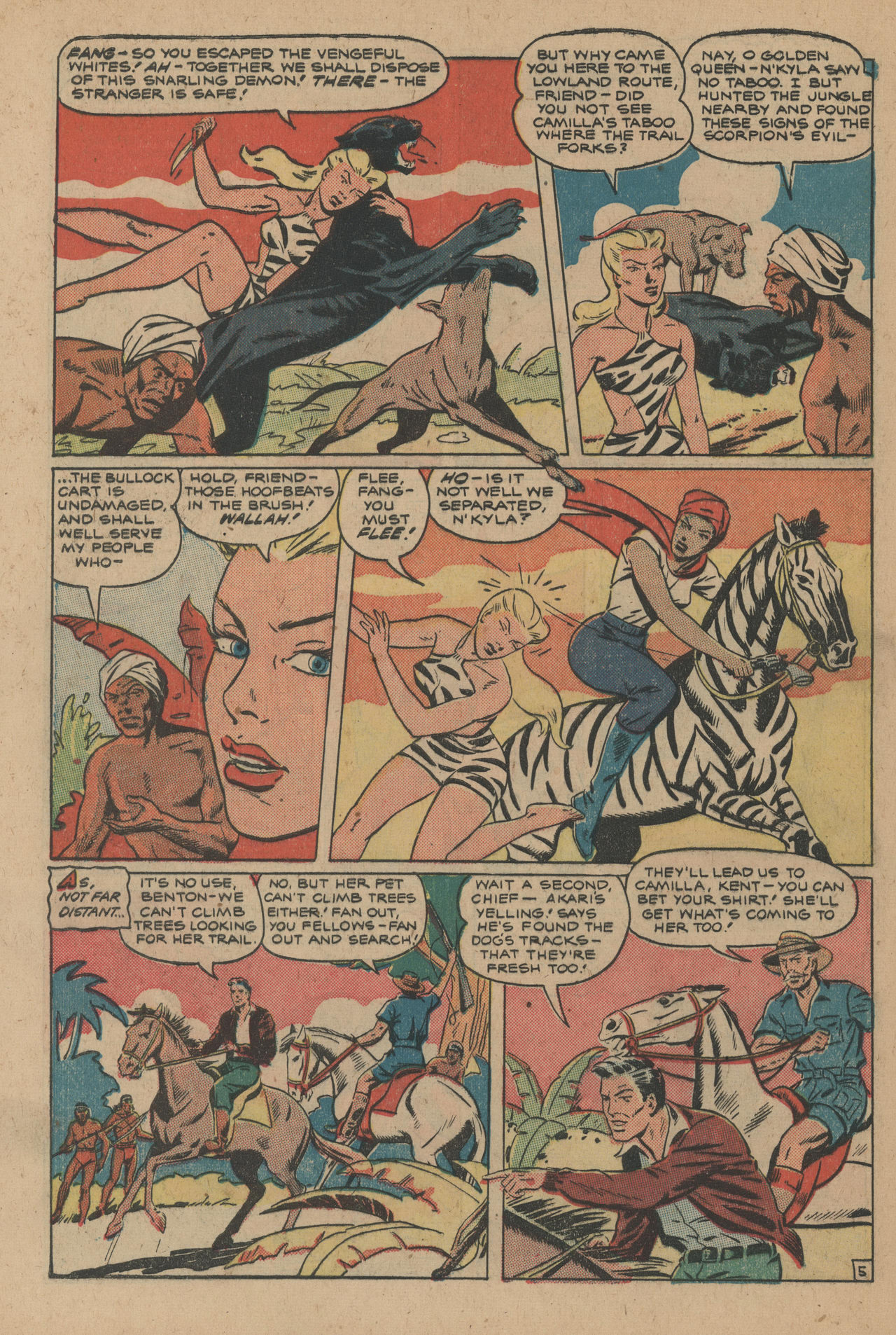 Read online Jungle Comics comic -  Issue #121 - 46