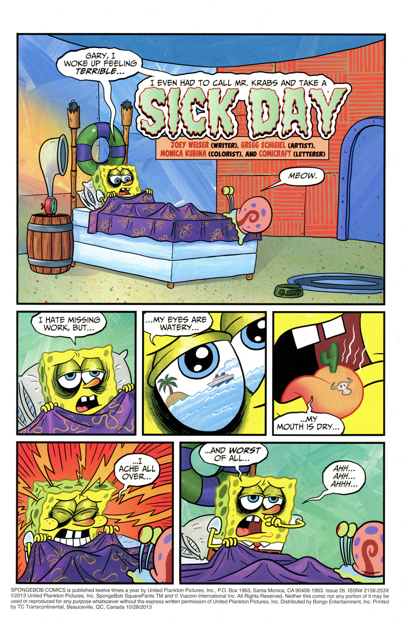Read online SpongeBob Comics comic -  Issue #26 - 3