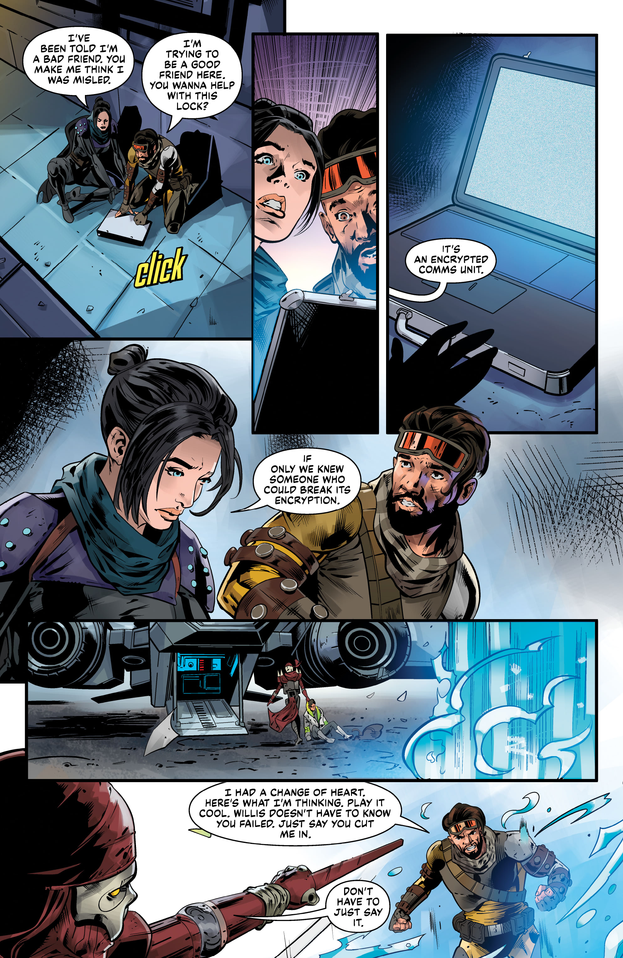 Read online Apex Legends: Overtime comic -  Issue #4 - 8