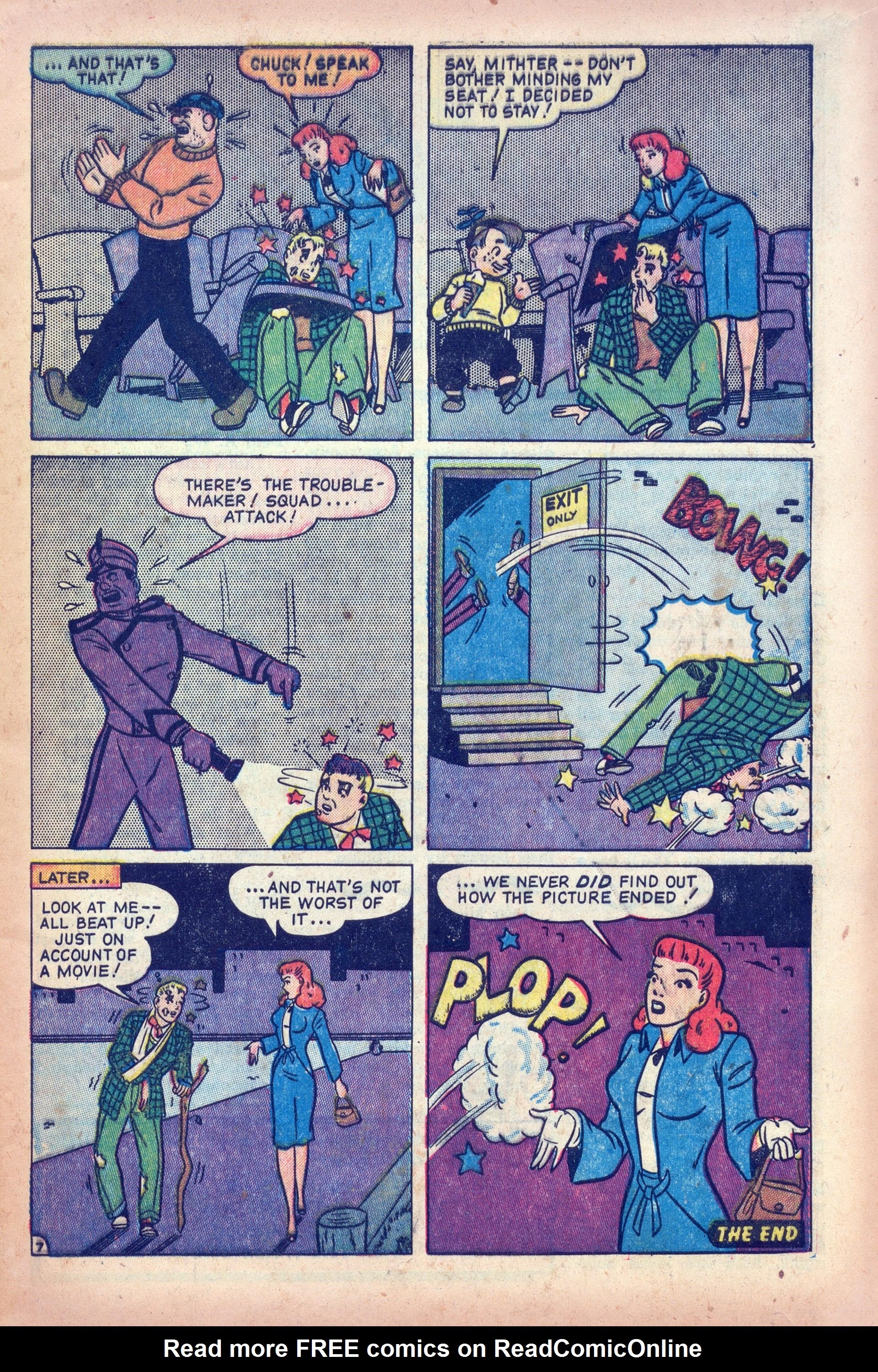 Read online Junior Miss (1947) comic -  Issue #35 - 9