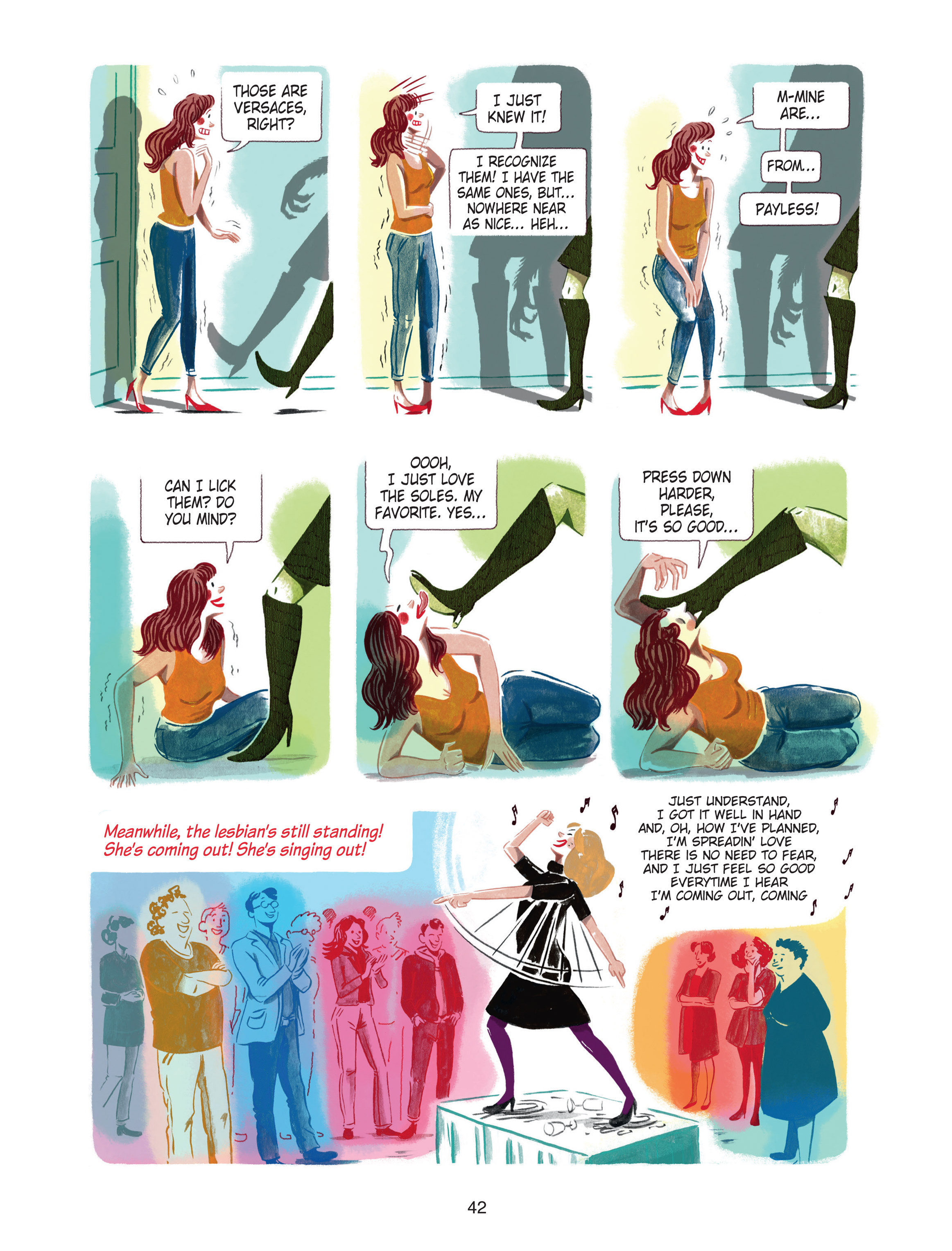 Read online The Invisible Lesbian comic -  Issue # TPB - 42