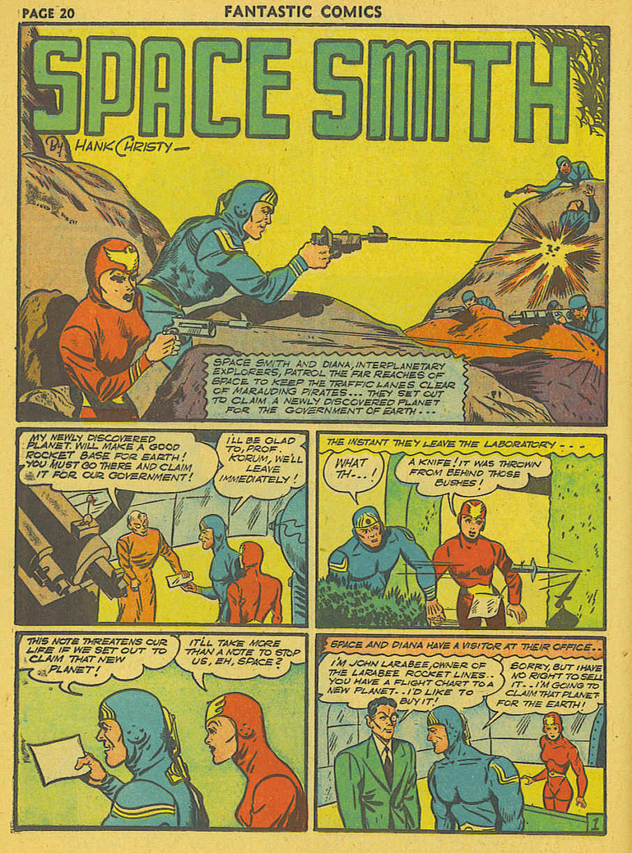 Read online Fantastic Comics comic -  Issue #19 - 15