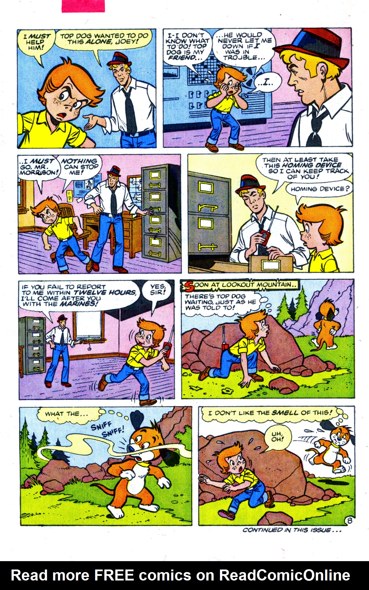 Read online Top Dog comic -  Issue #11 - 12